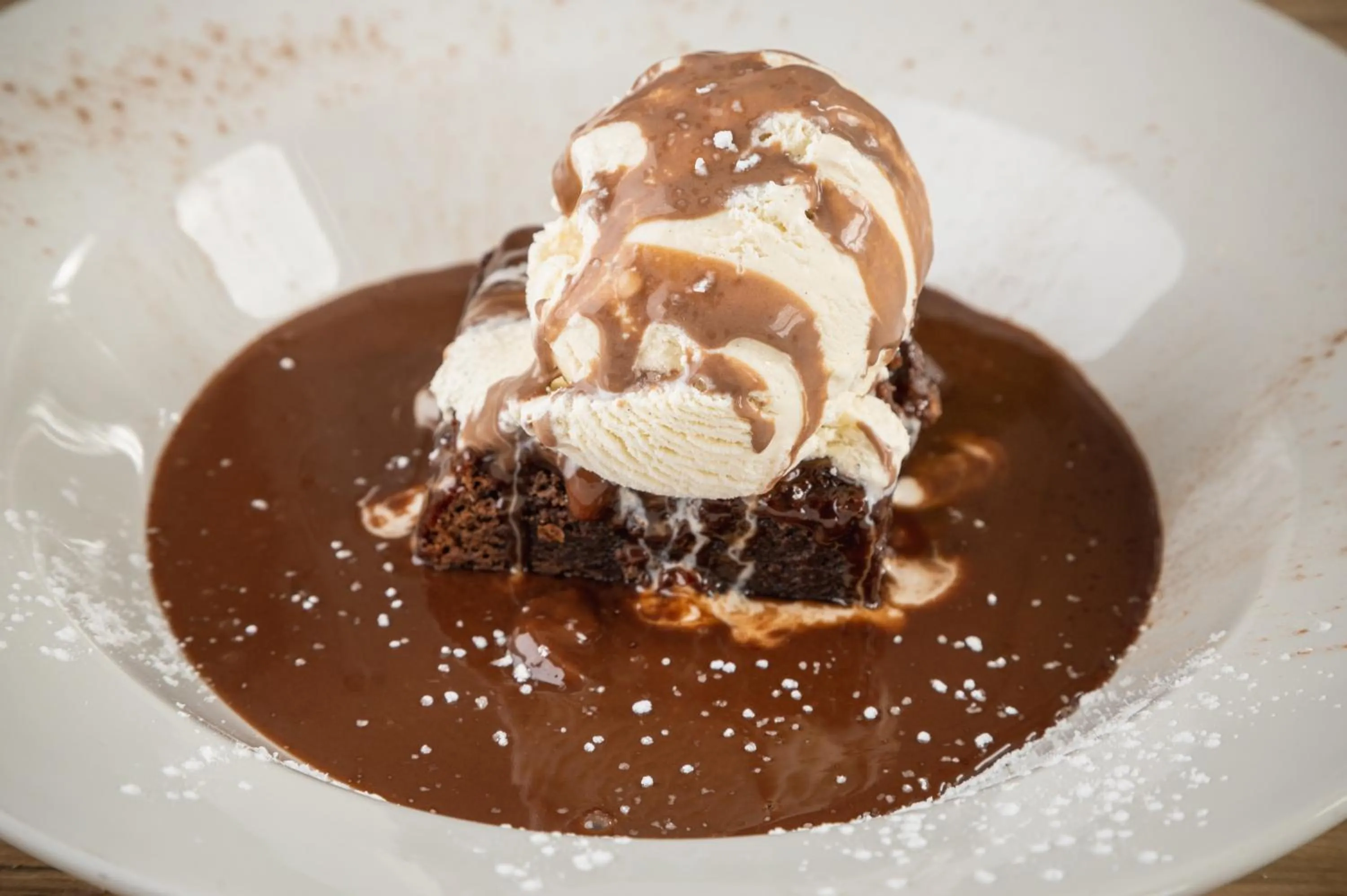 Food close-up in Alston House Hotel