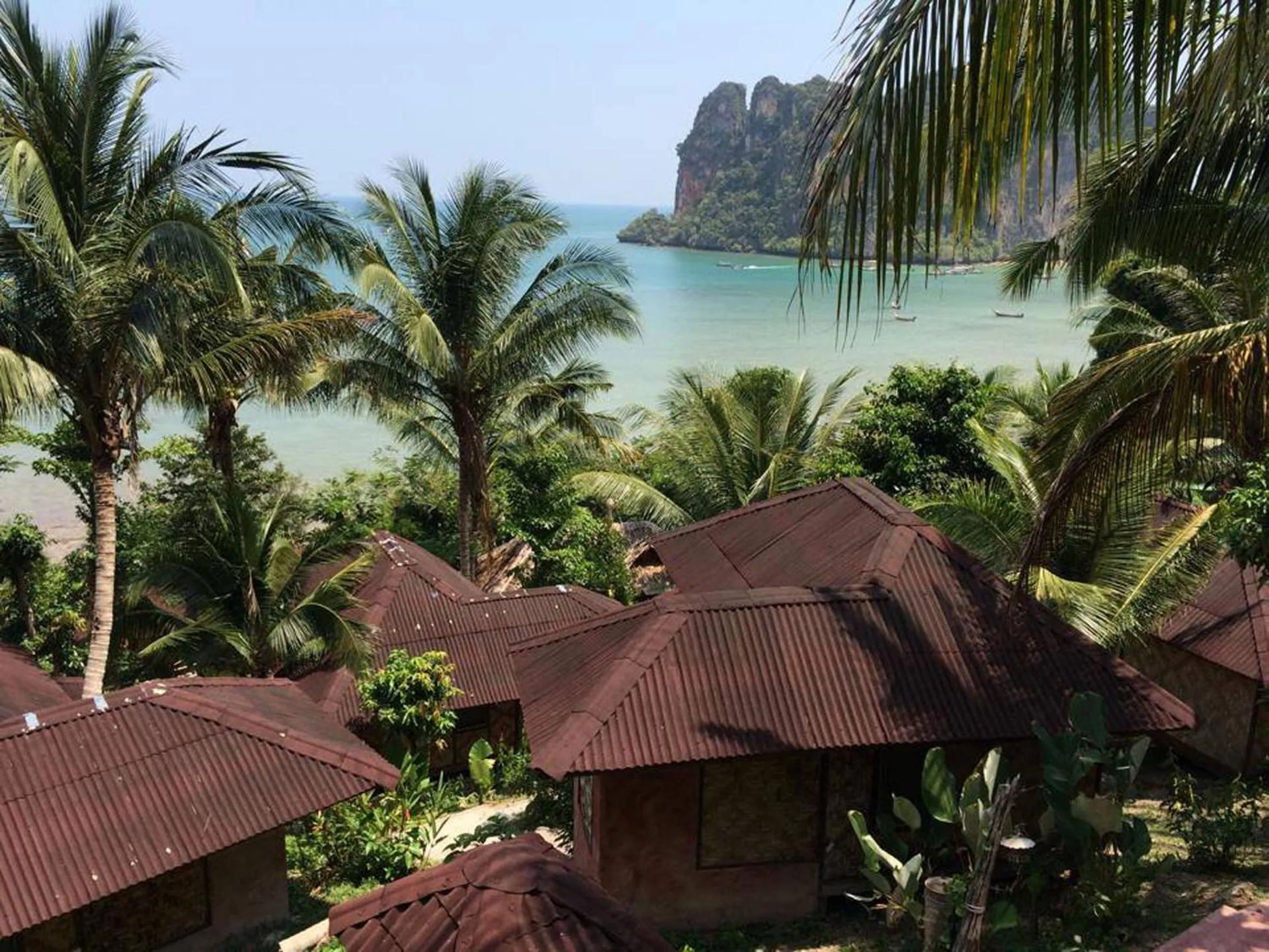 On site in Railay Garden View Resort