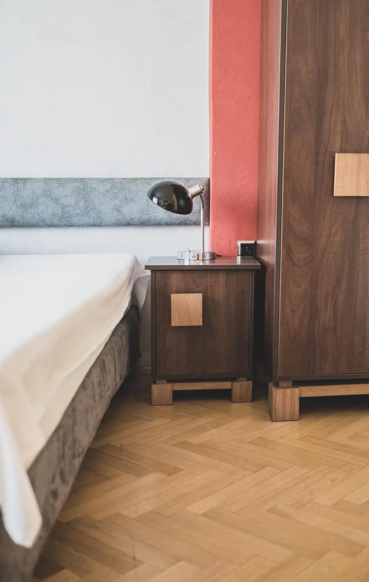 Bed in Cybulskiego Guest Rooms