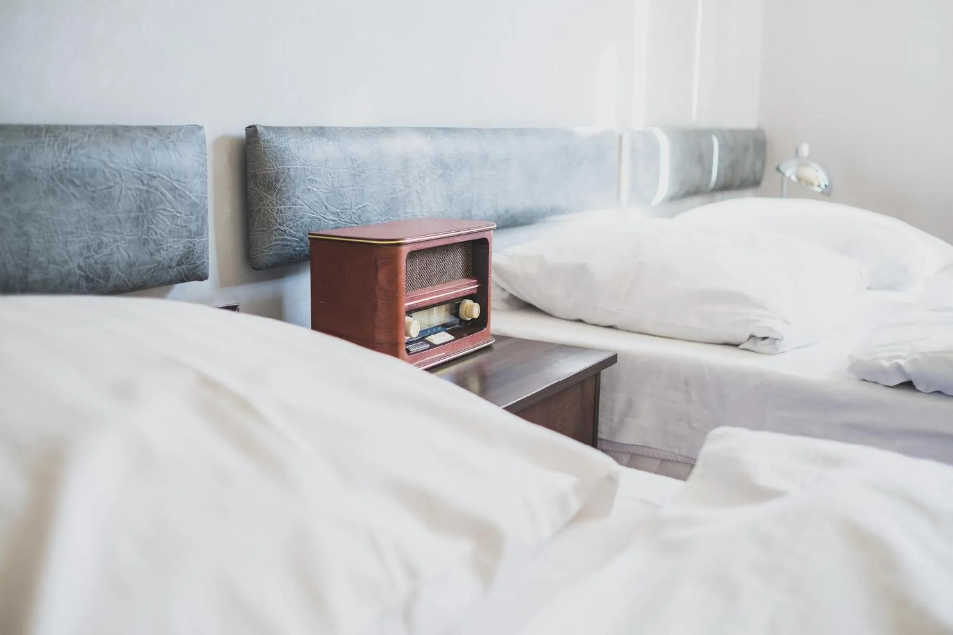 Bed in Cybulskiego Guest Rooms