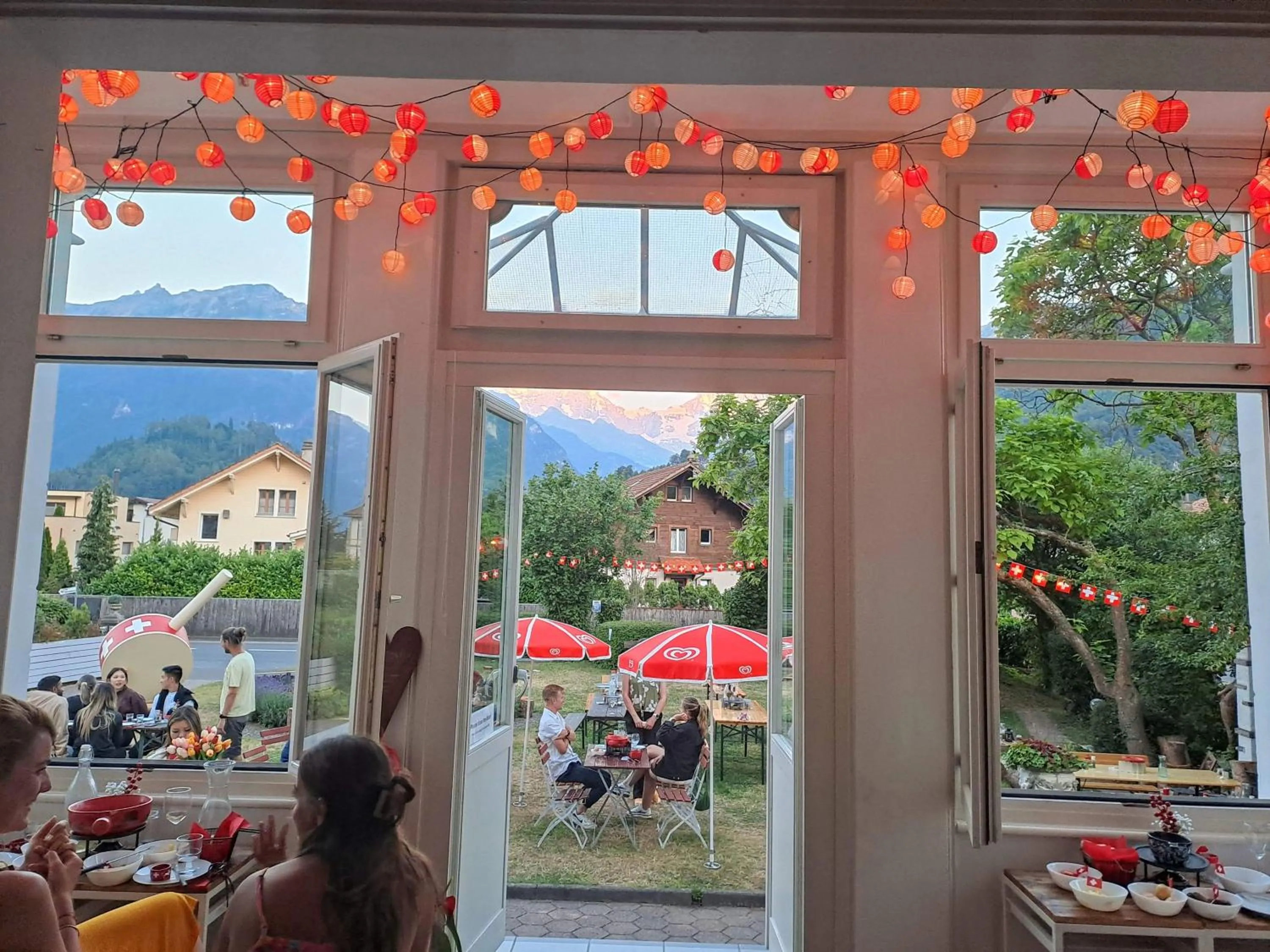 Restaurant/places to eat in Adventure Hostel Interlaken