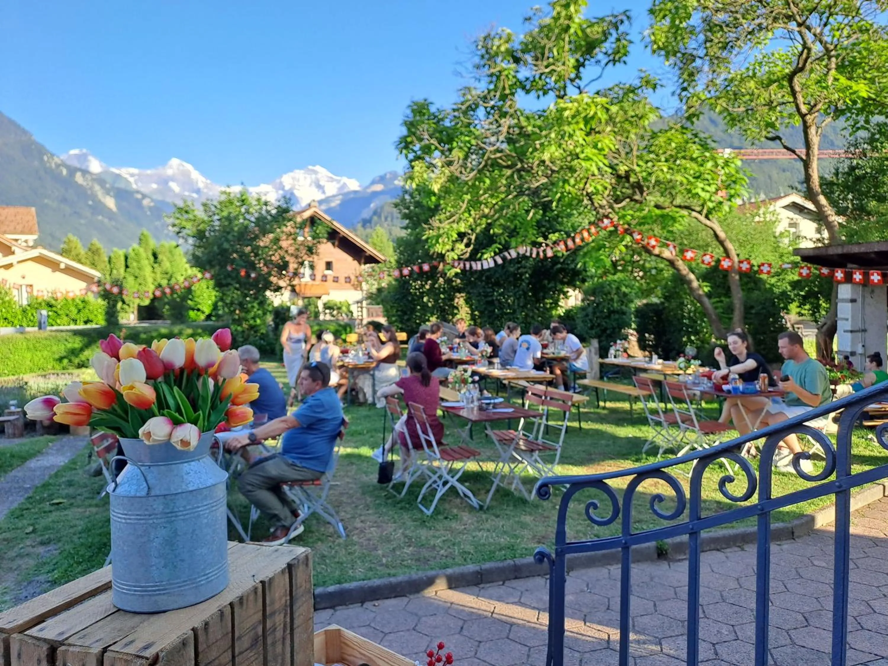 Restaurant/places to eat in Adventure Hostel Interlaken