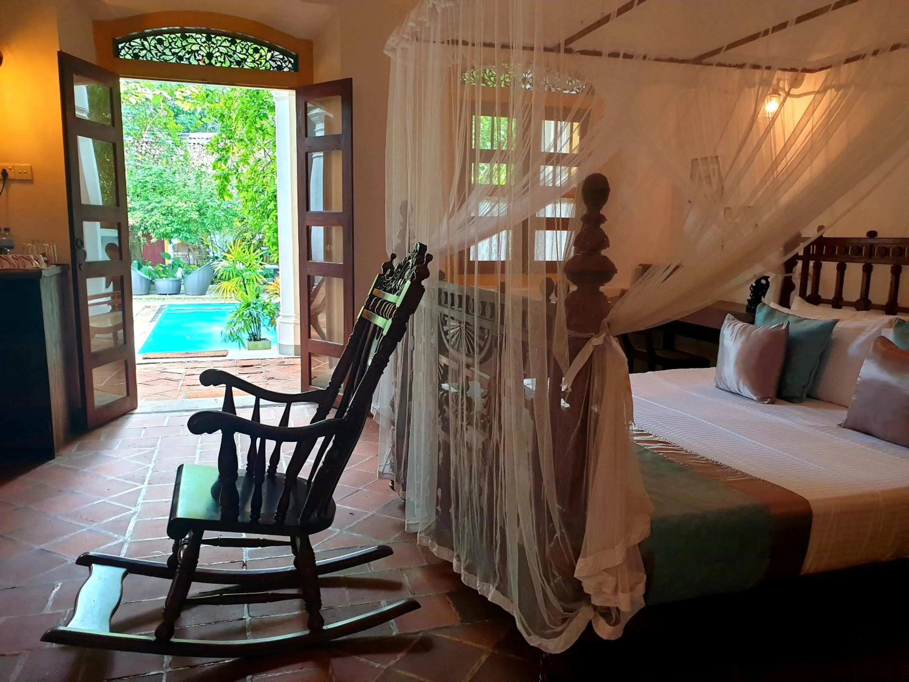 Garden, Bed in Nooit Gedacht Heritage Hotel (Original Dutch Governors House)