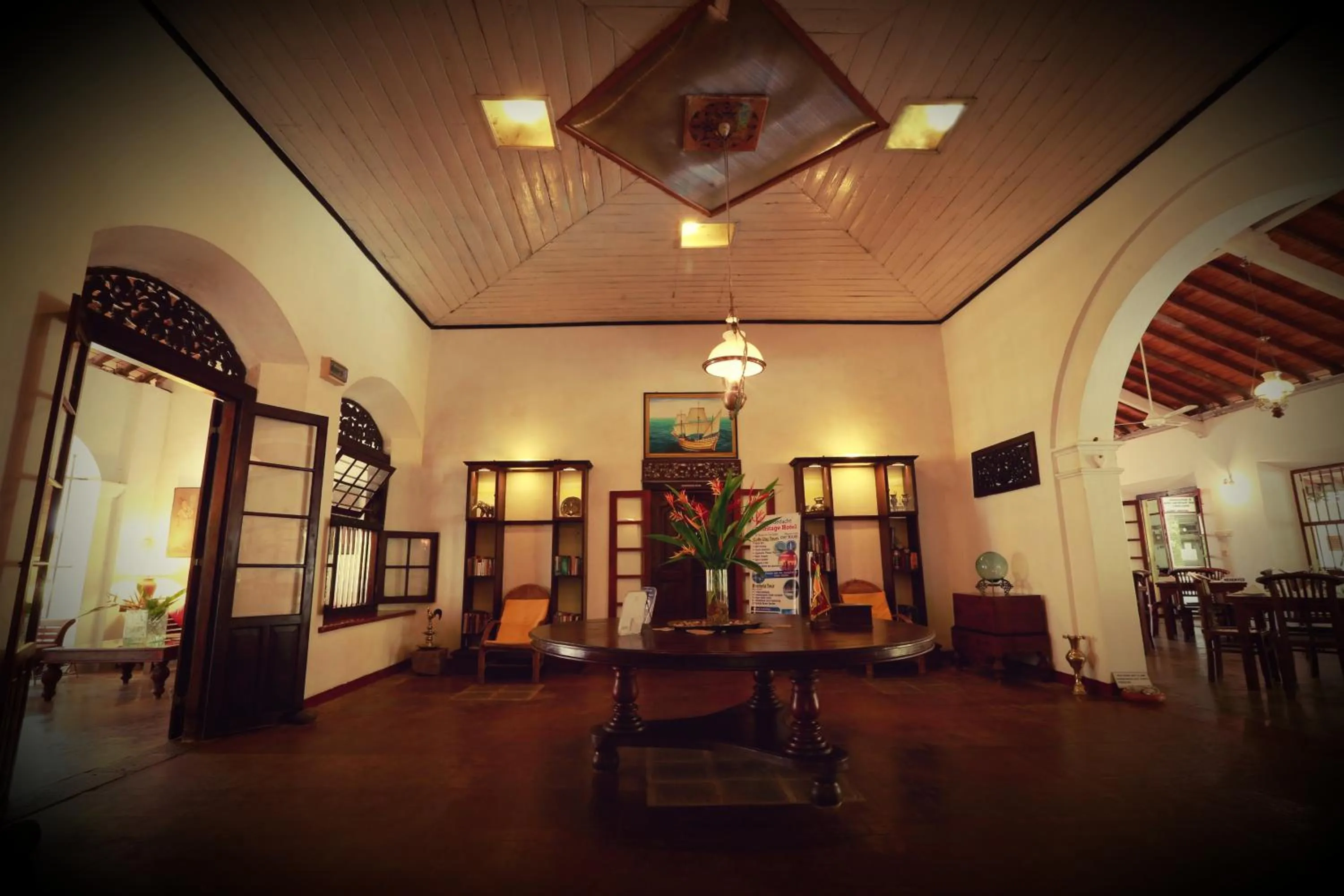 Lobby or reception in Nooit Gedacht Heritage Hotel (Original Dutch Governors House)