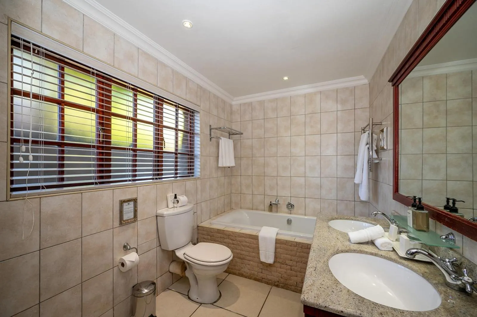 Toilet in Walkersons Hotel & Spa