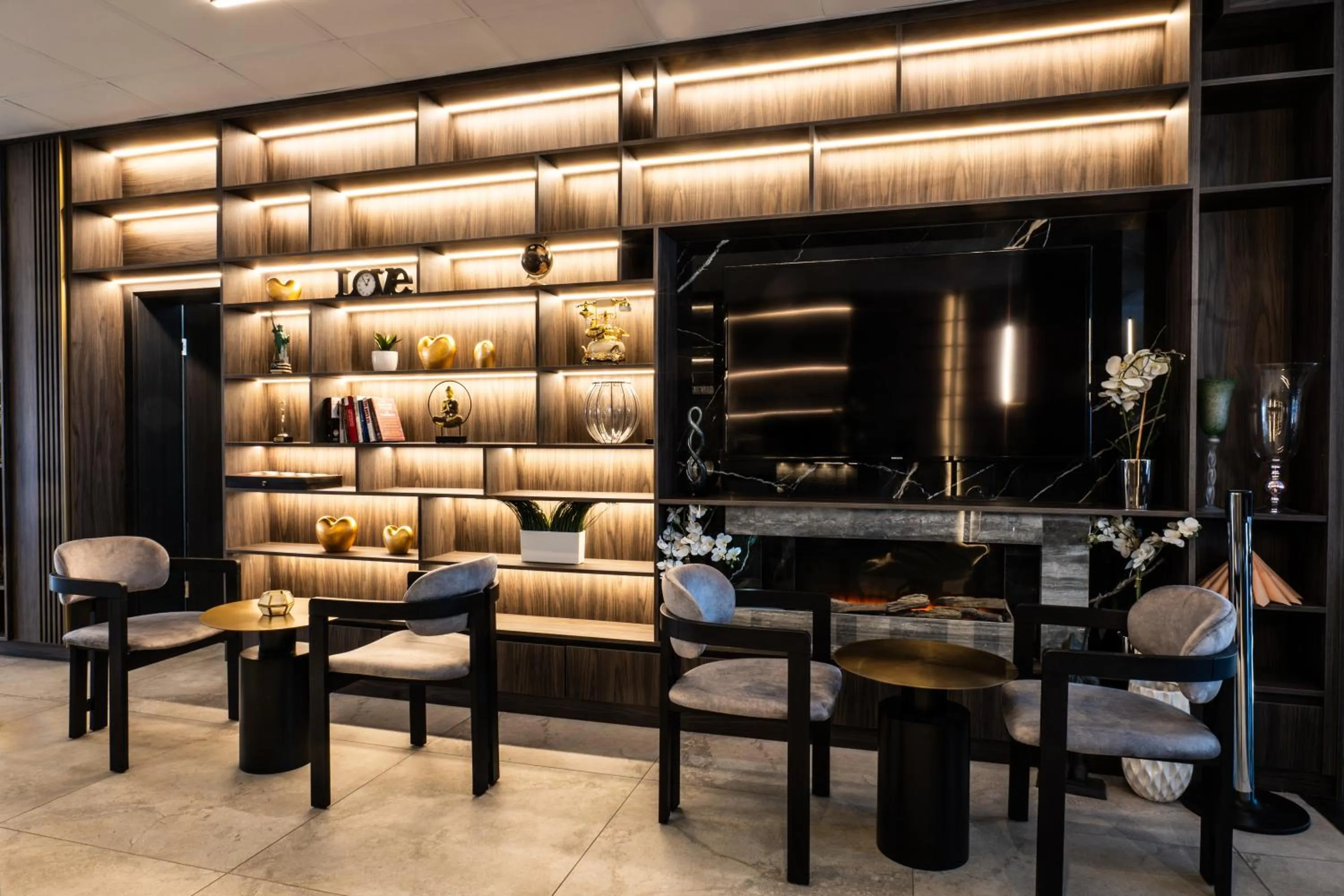 Seating area in Hotel & Restaurant Knote