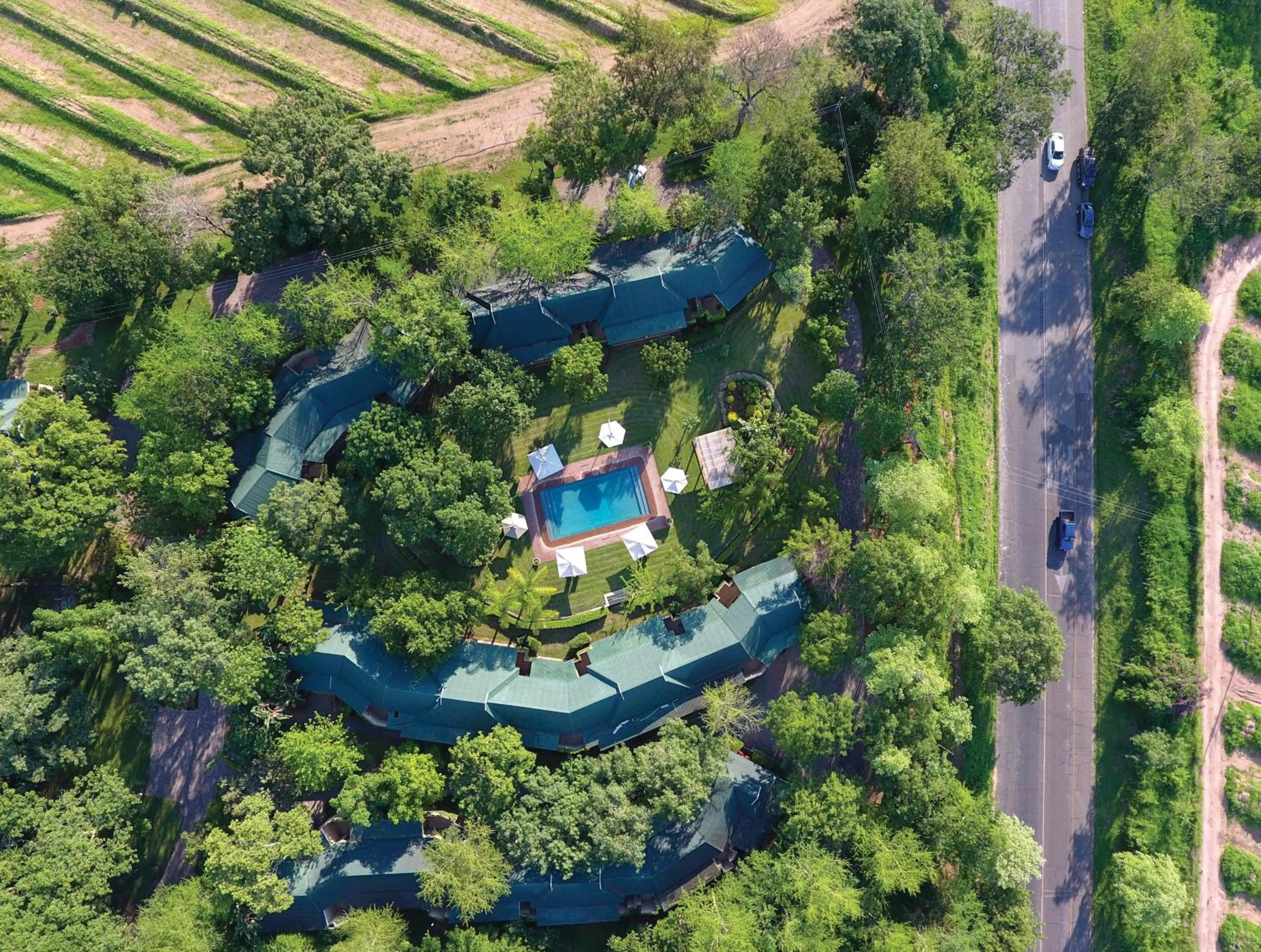 Location in Perry's Bridge Hollow Boutique Hotel