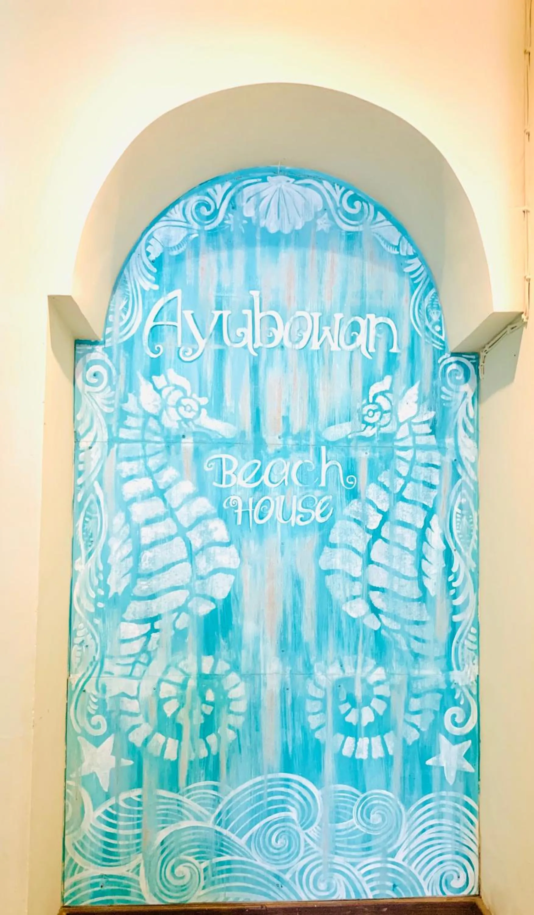 Decorative detail in Thaproban Beach House