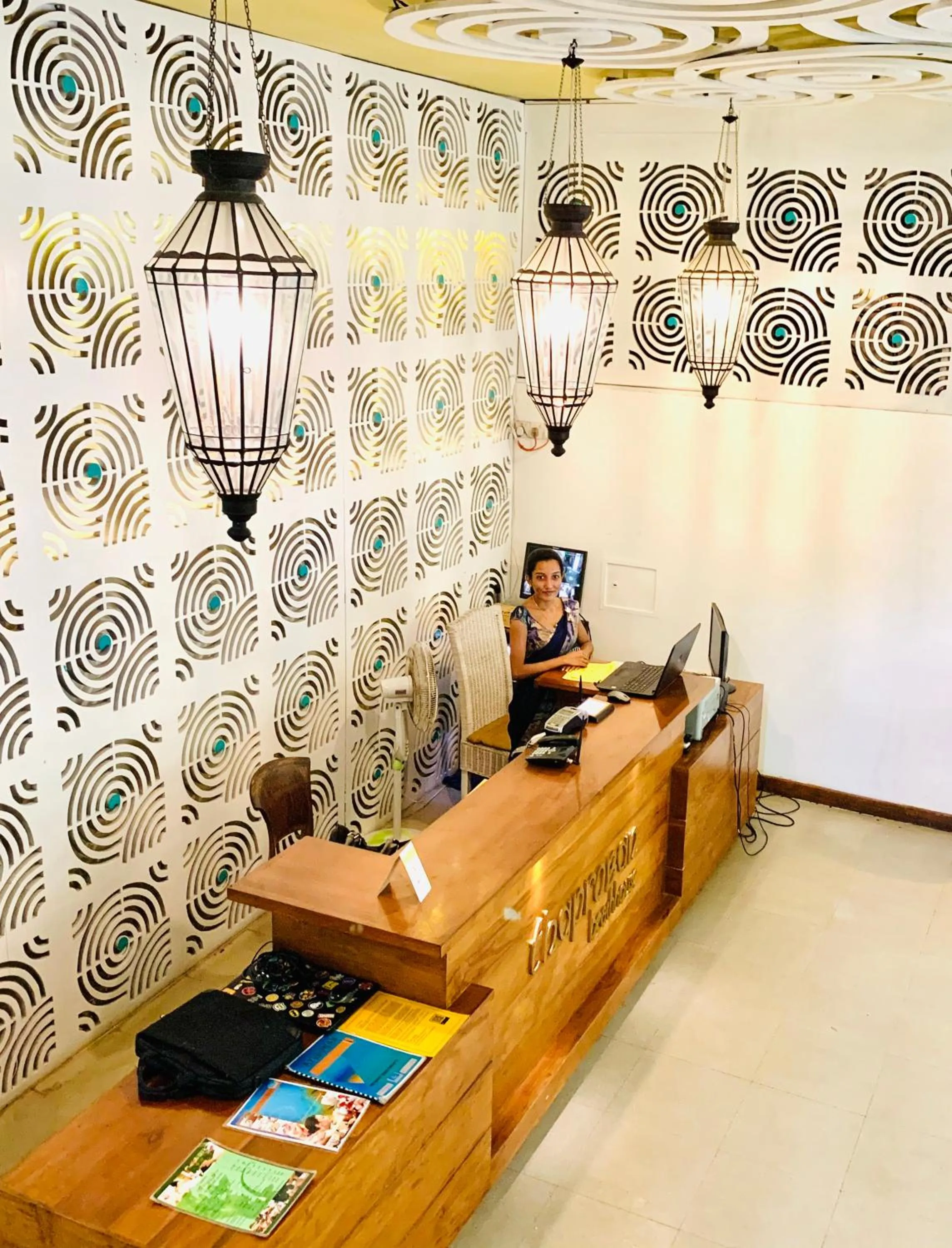 Lobby or reception in Thaproban Beach House