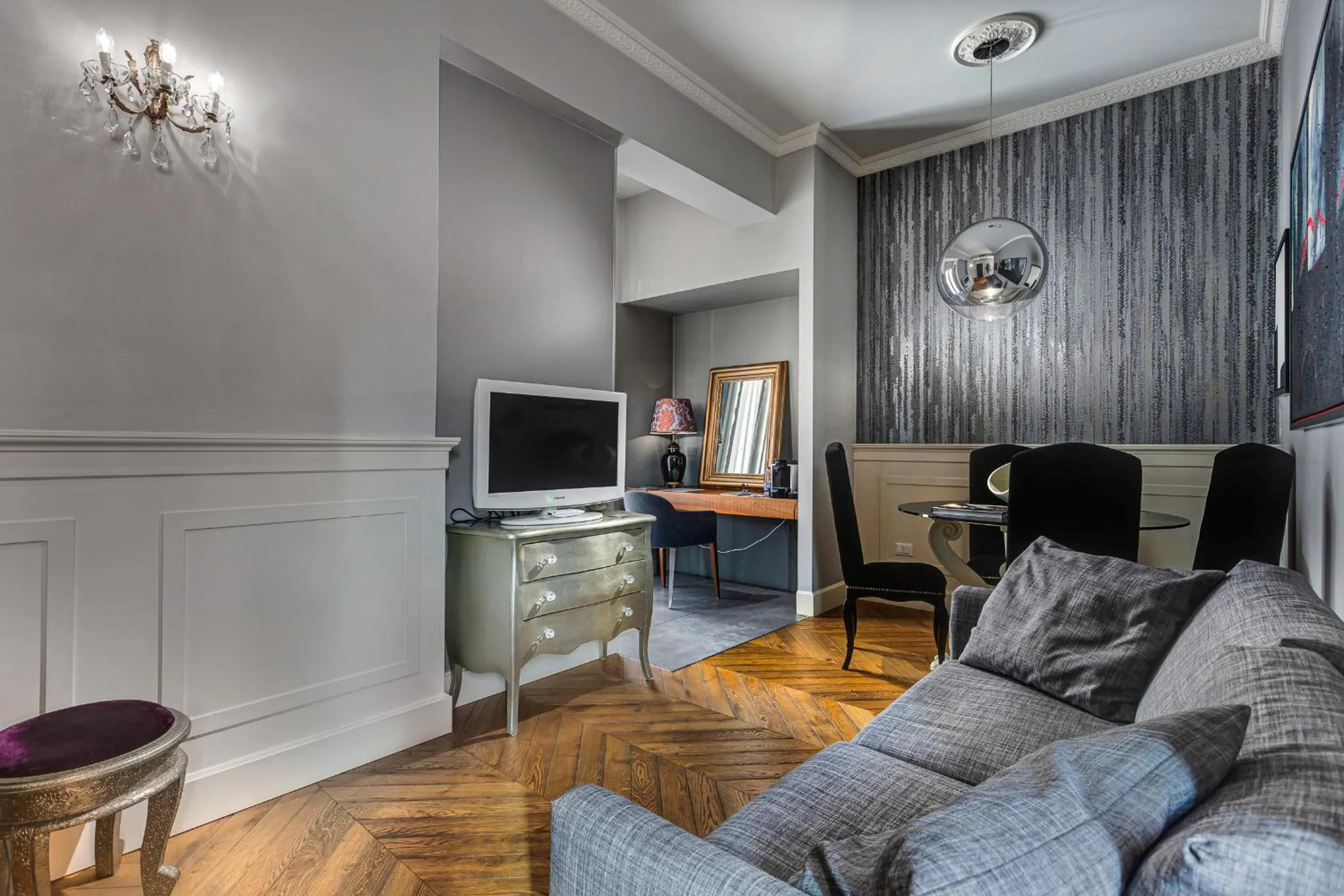 Seating area in CasaDodici