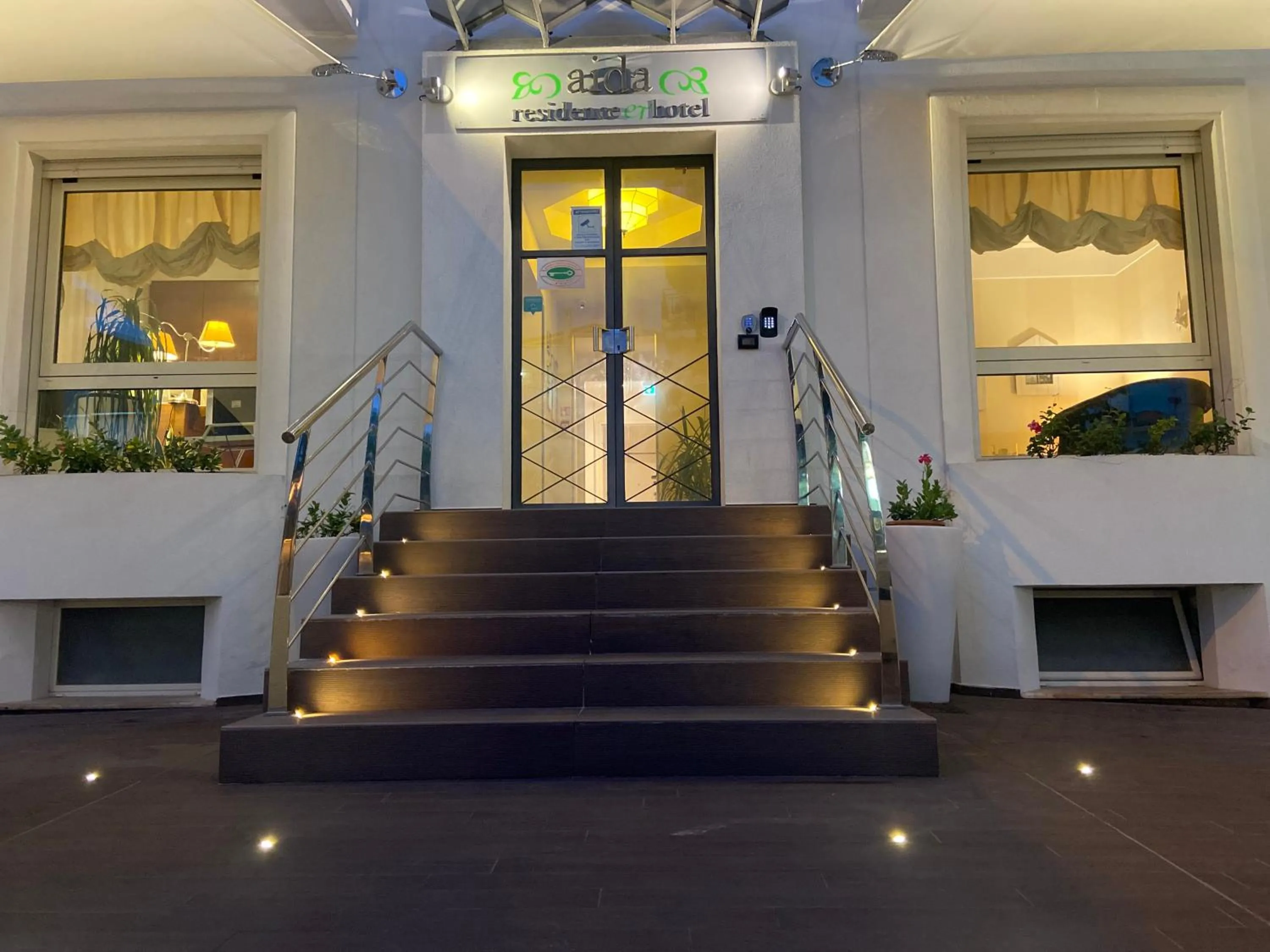 Facade/entrance in Residence Aida