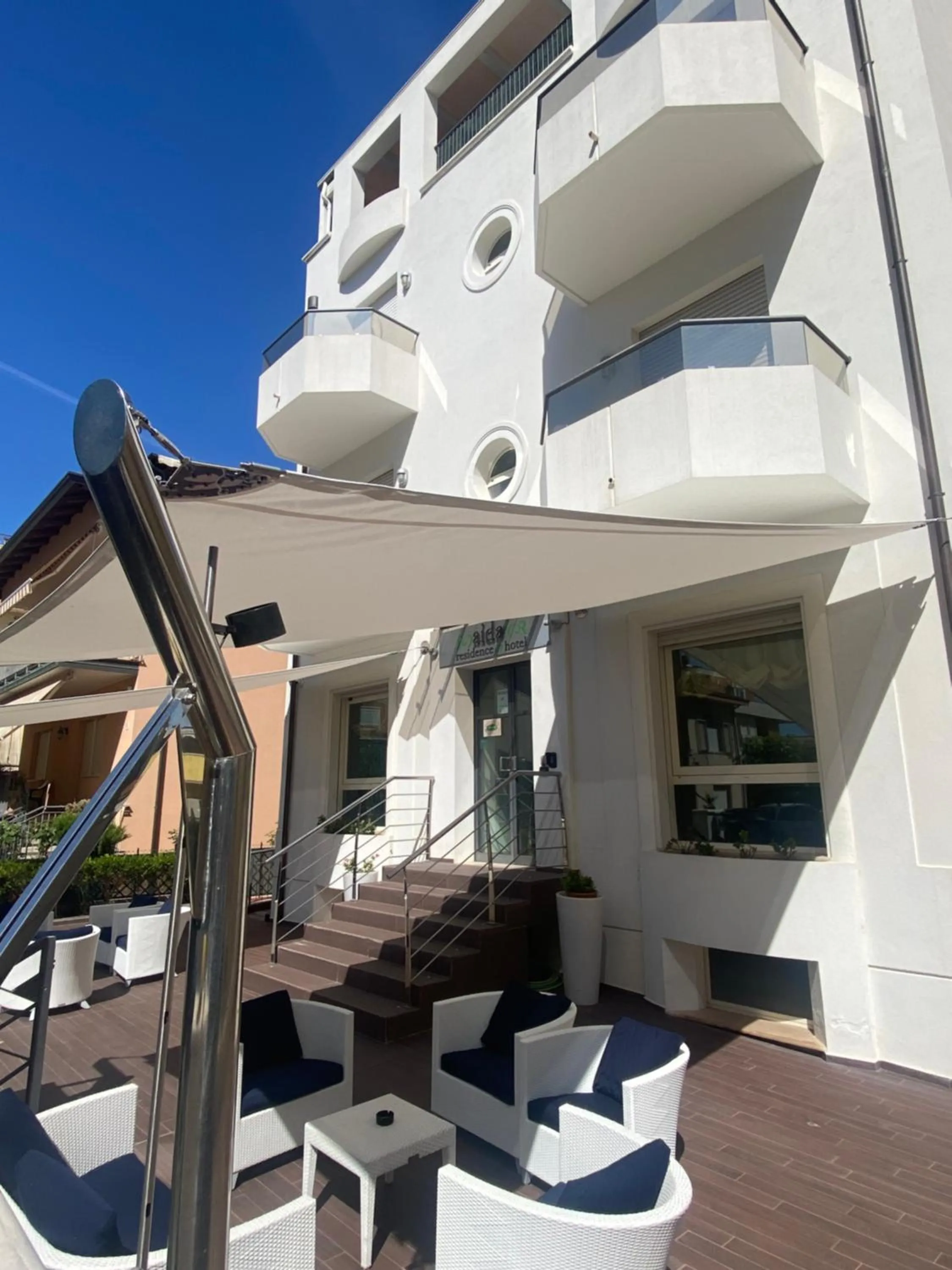 Inner courtyard view in Residence Aida