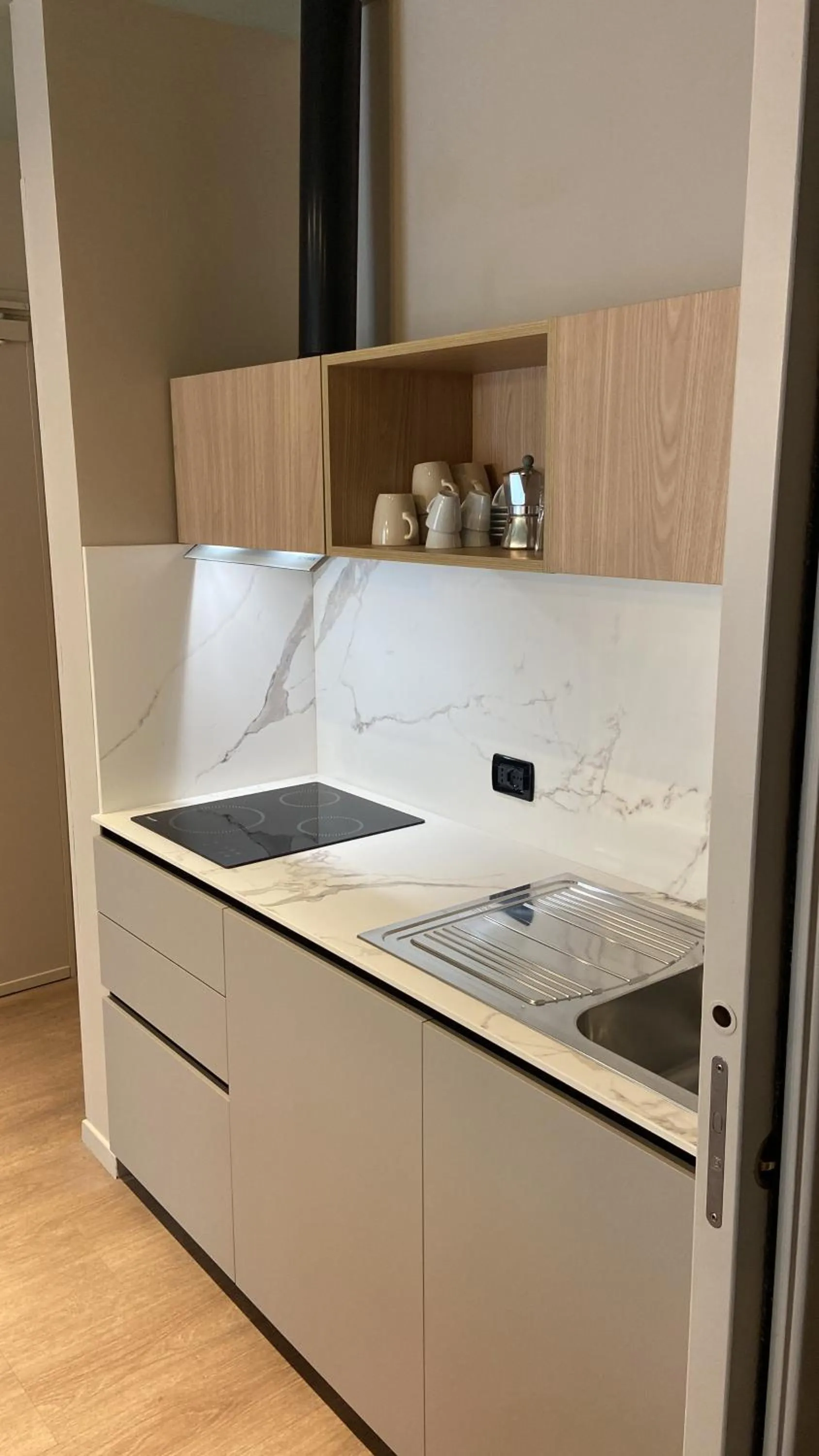 Kitchen or kitchenette in Residence Aida