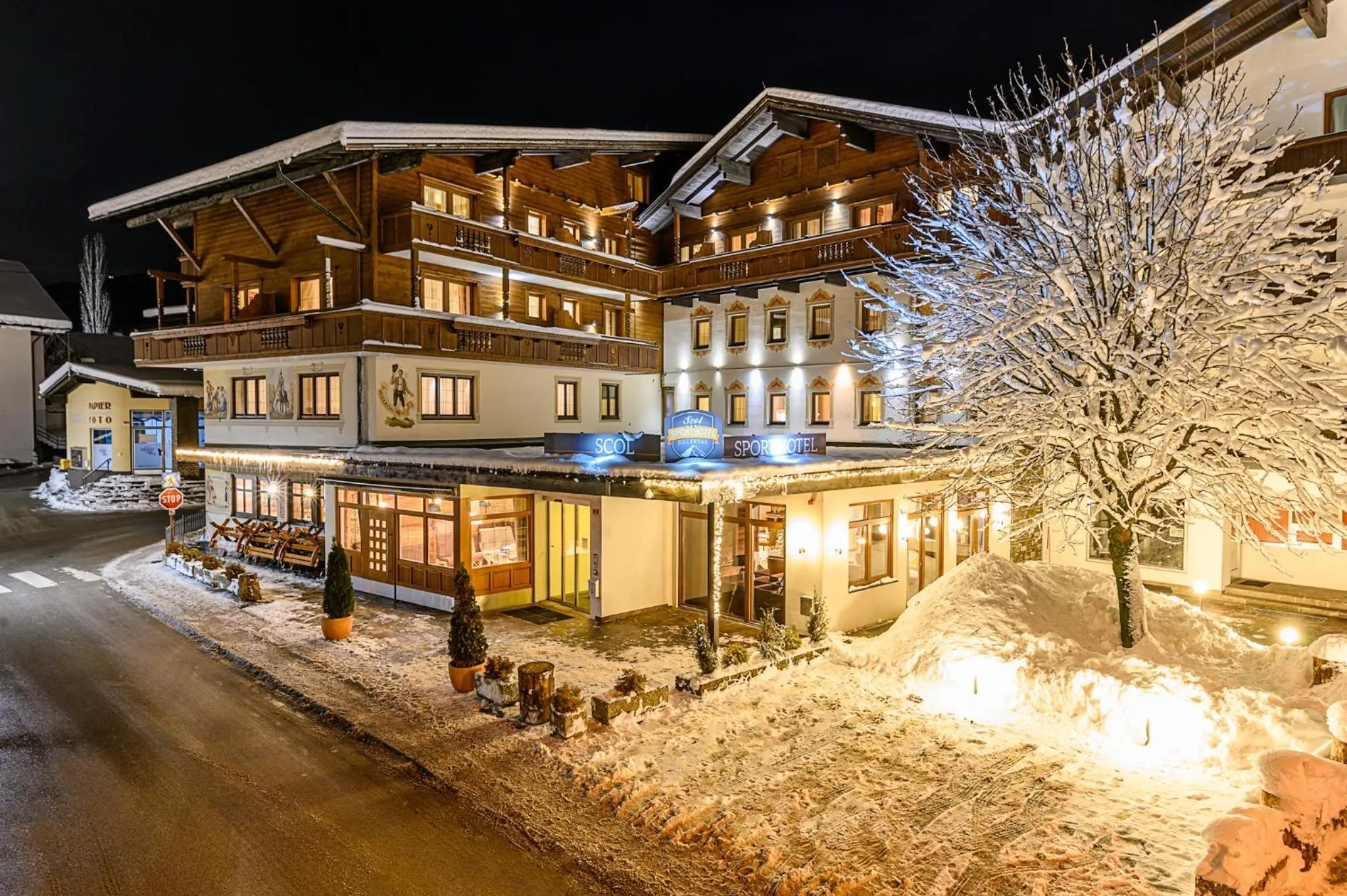 Property building in SCOL Sporthotel Zillertal