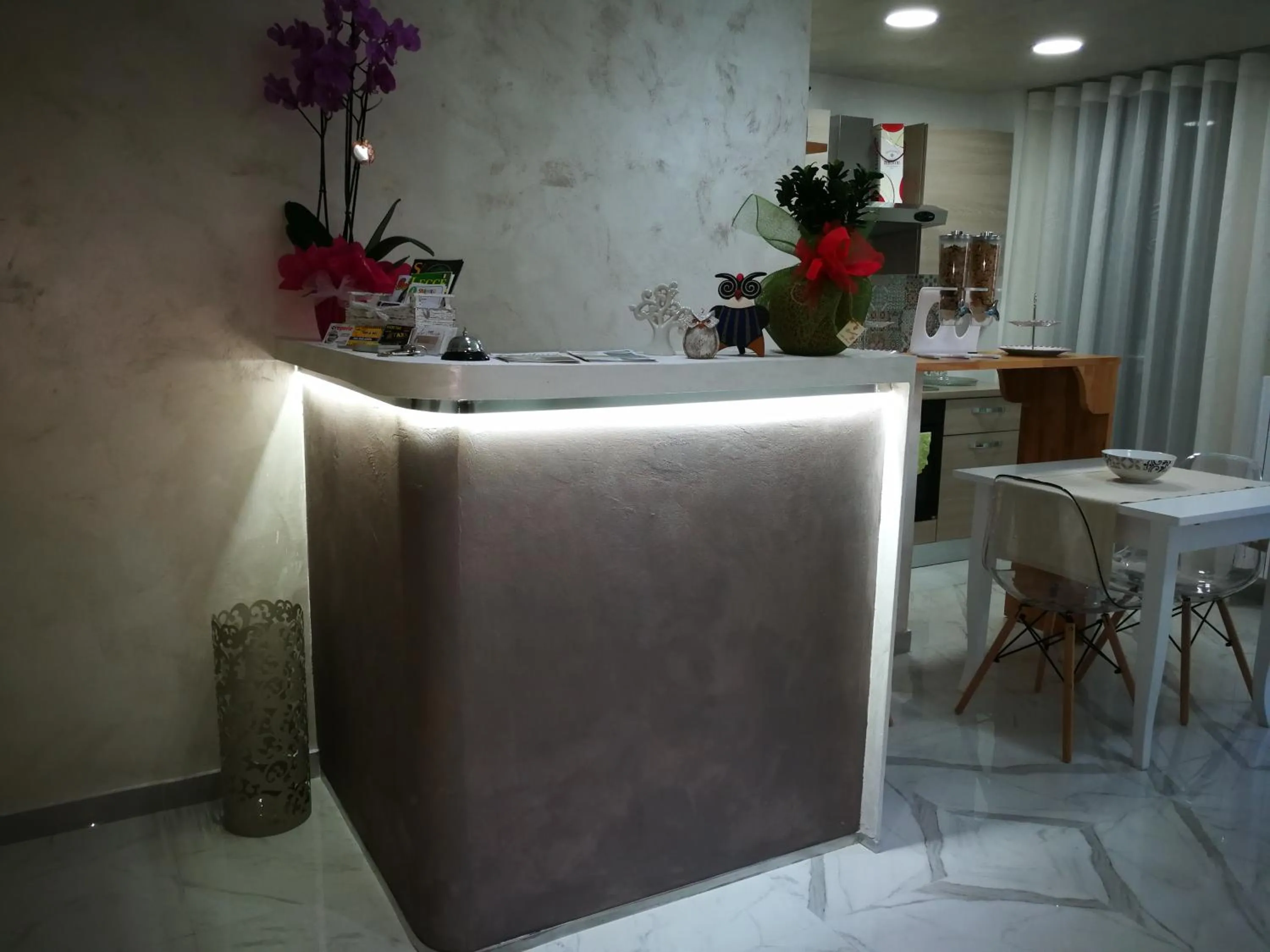 Lobby or reception in B&B Le Mura