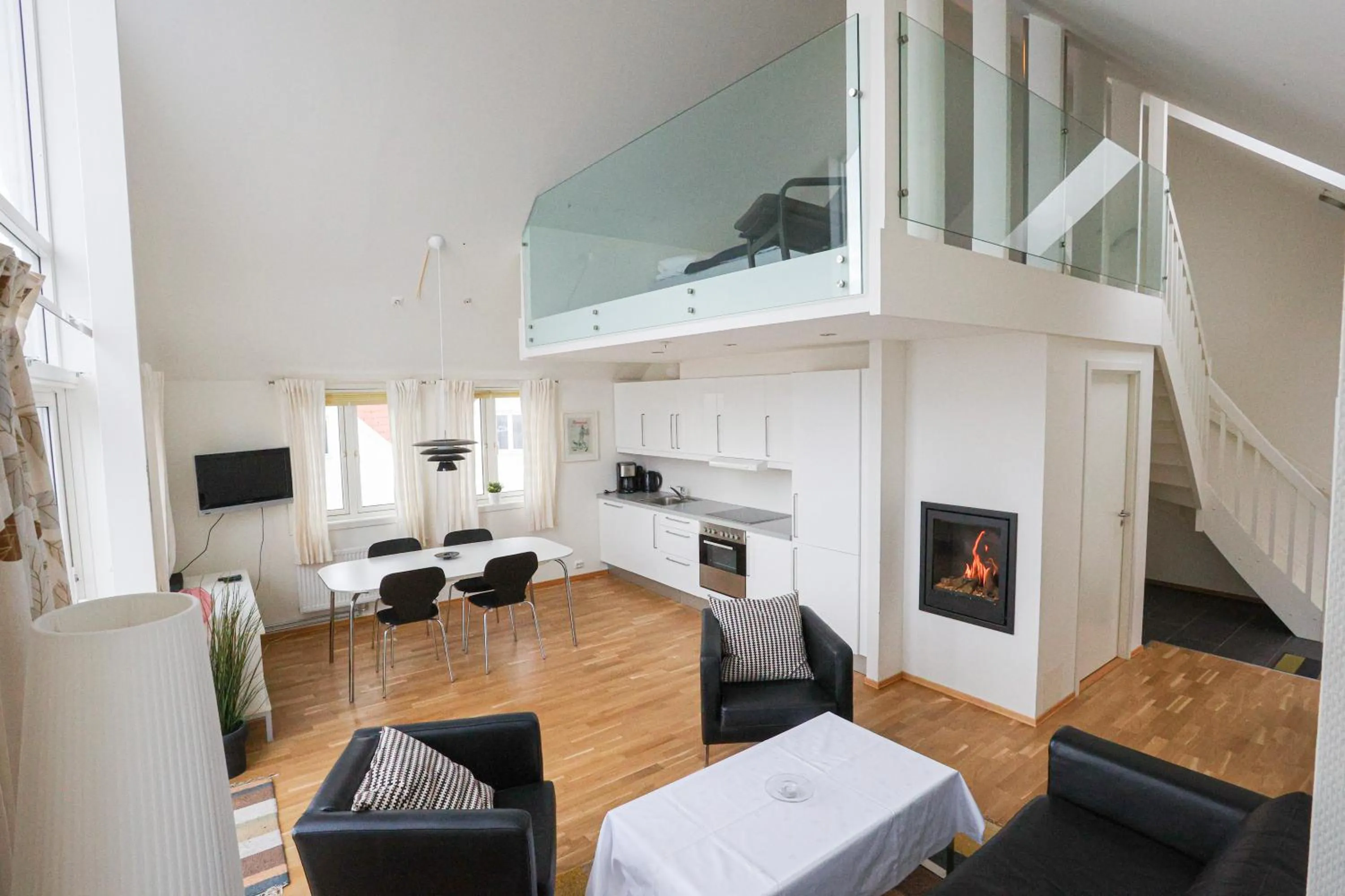 Kitchen or kitchenette in Fjordbris Hotel