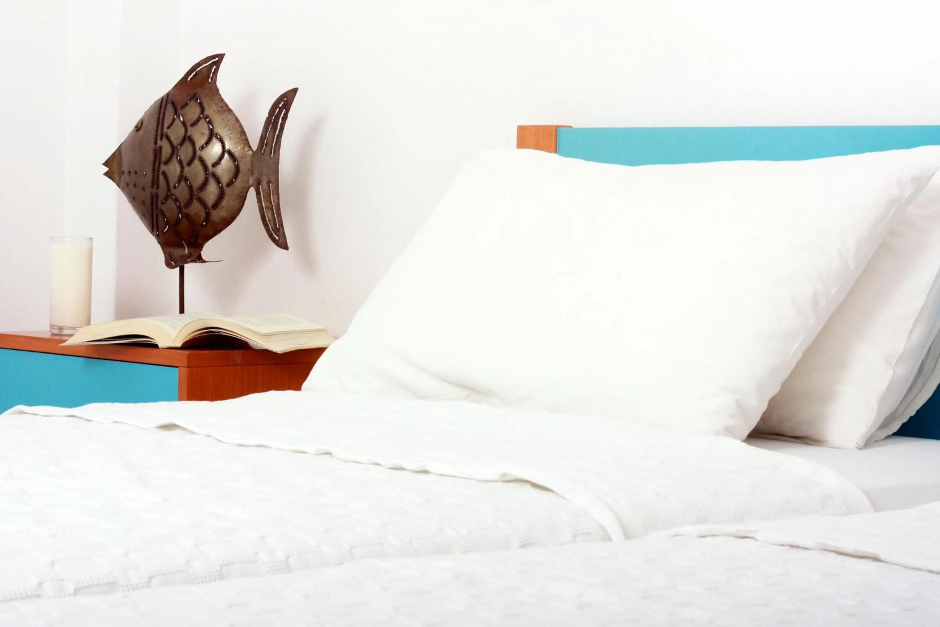 Decorative detail, Bed in Hotel Kalma