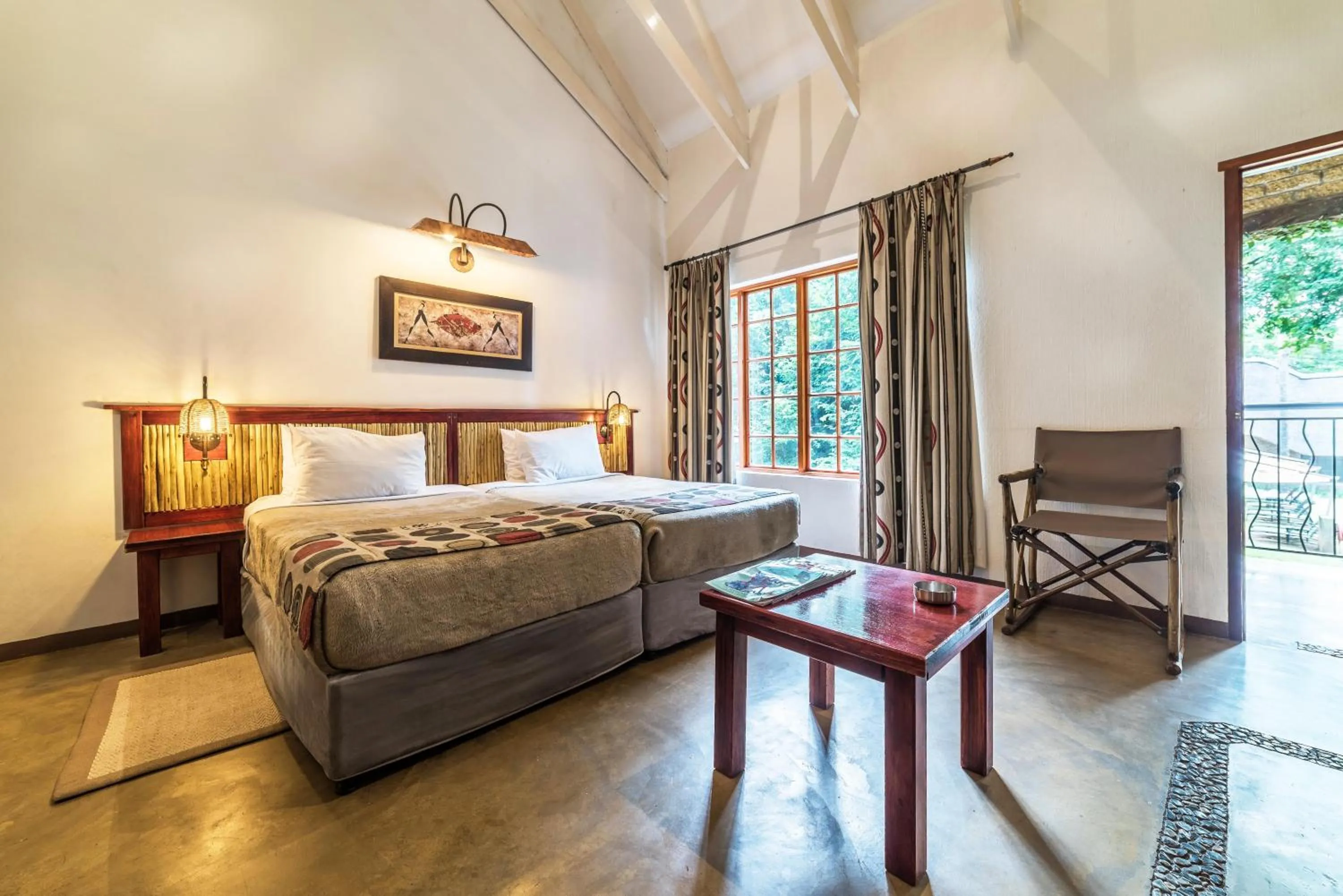 Bed in Hippo Hollow Country Estate