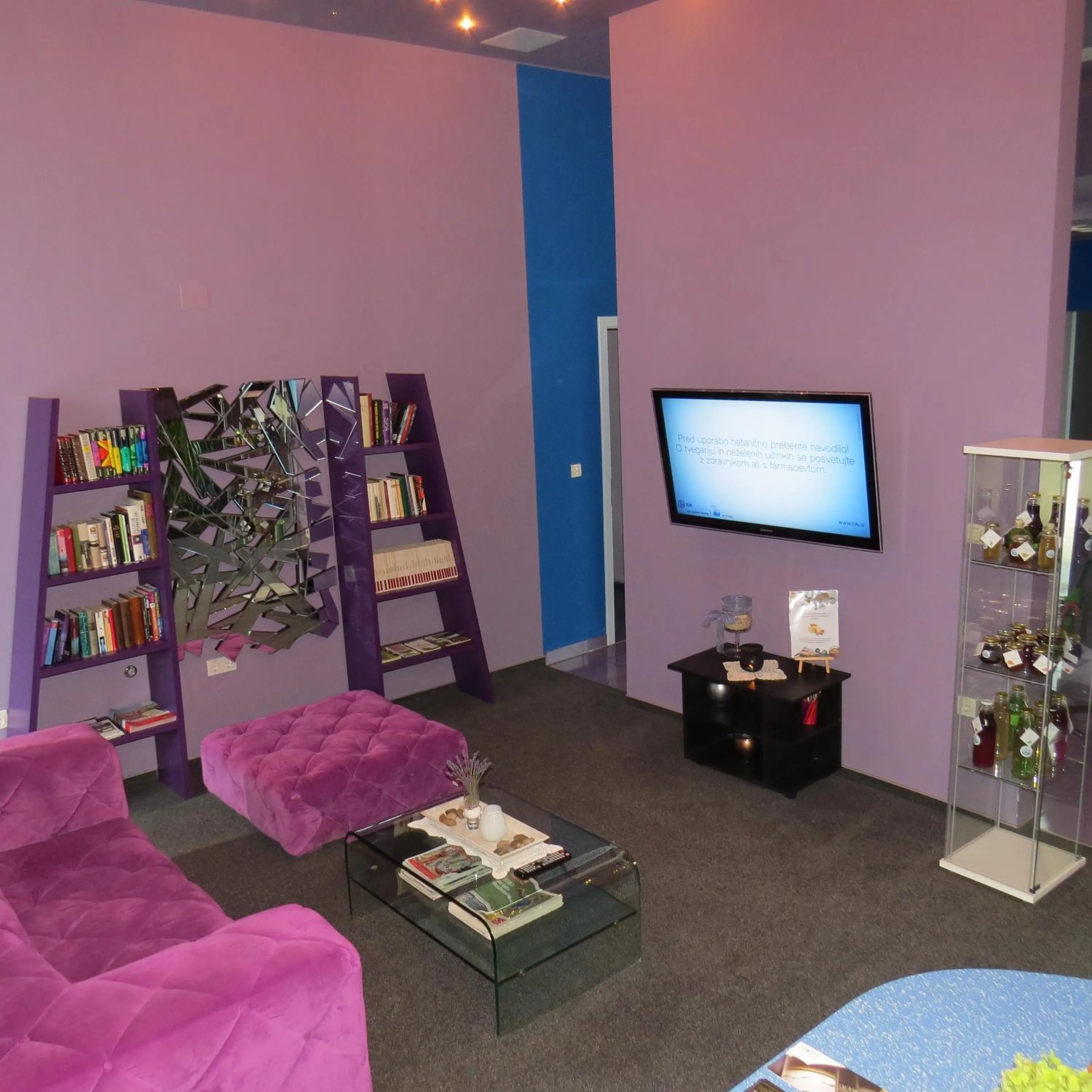 Communal lounge/ TV room in Šiker B&B Hotel