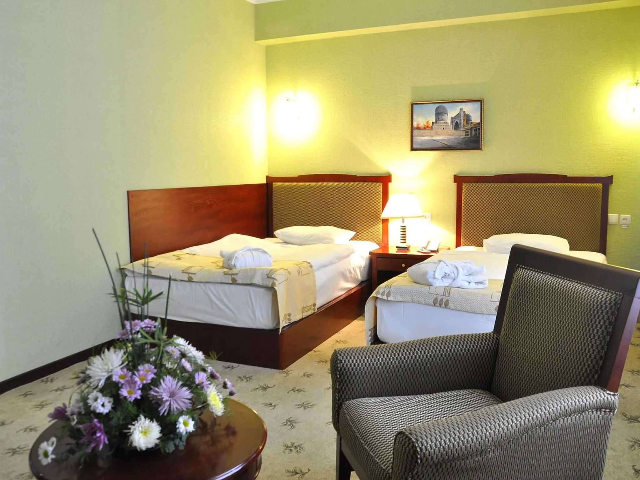 Photo of the whole room, Bed in Golden Valley Hotel