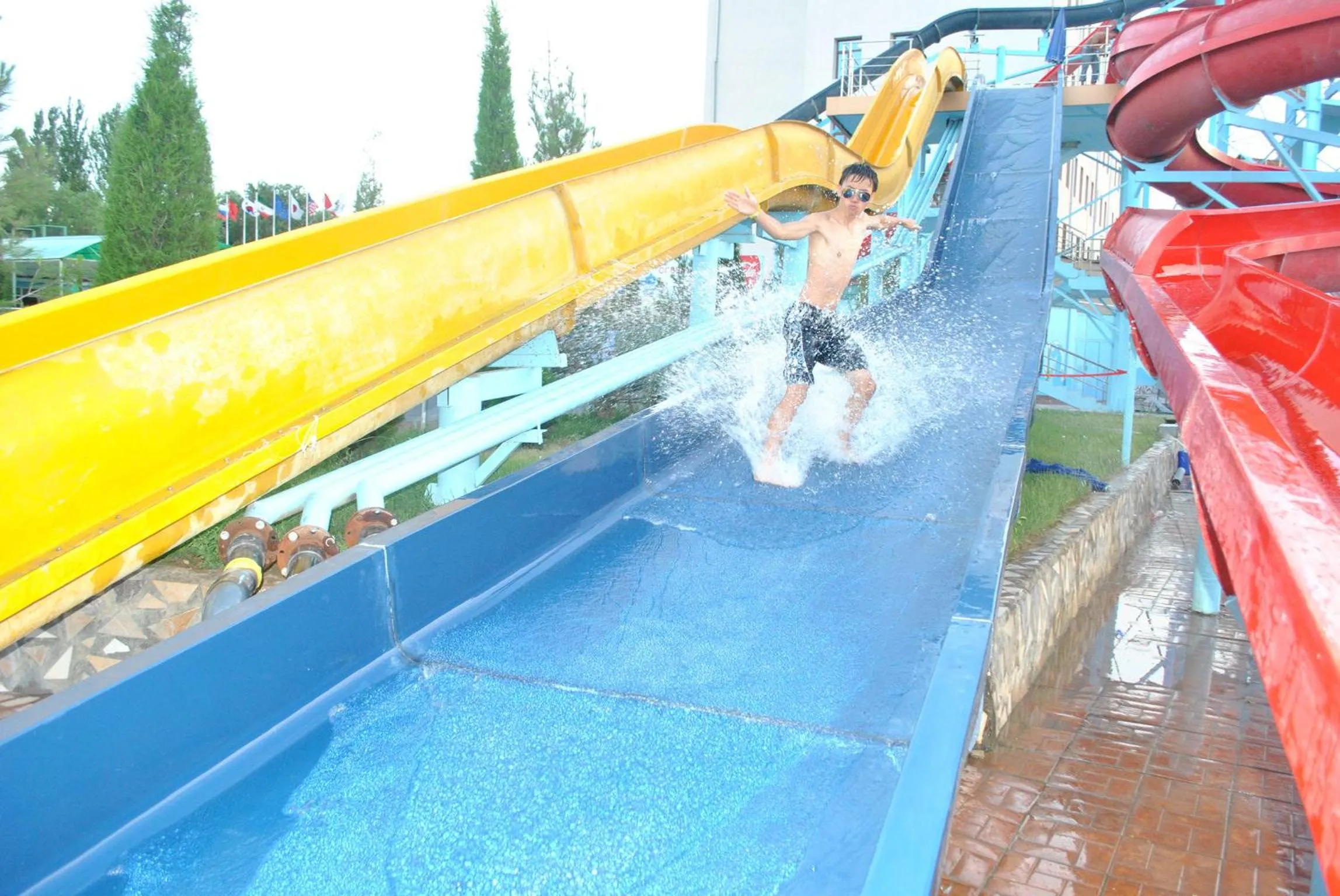 Aqua park in Golden Valley Hotel