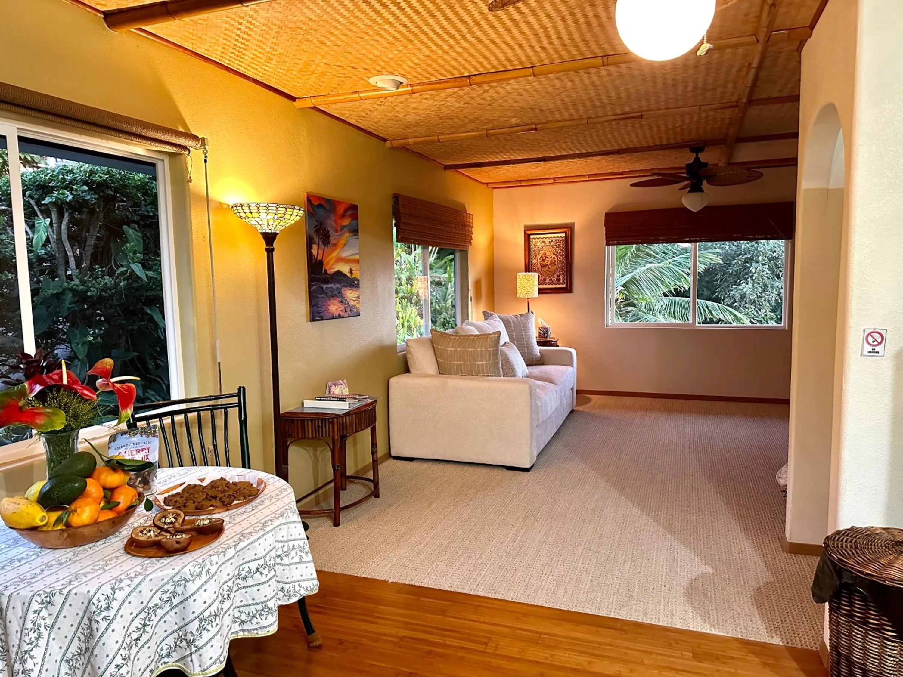 Garden view in The Great Kona Escape