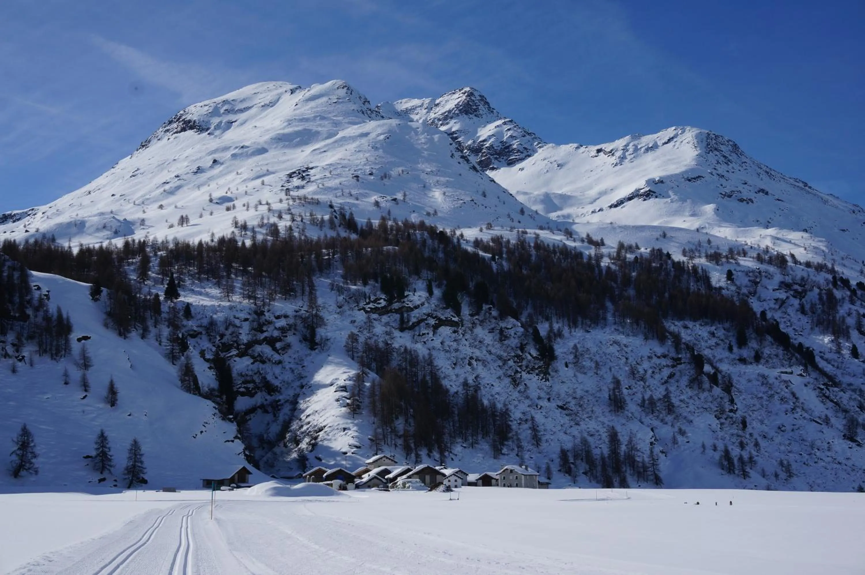 Natural landscape in Hotel Ristorante Lagrev