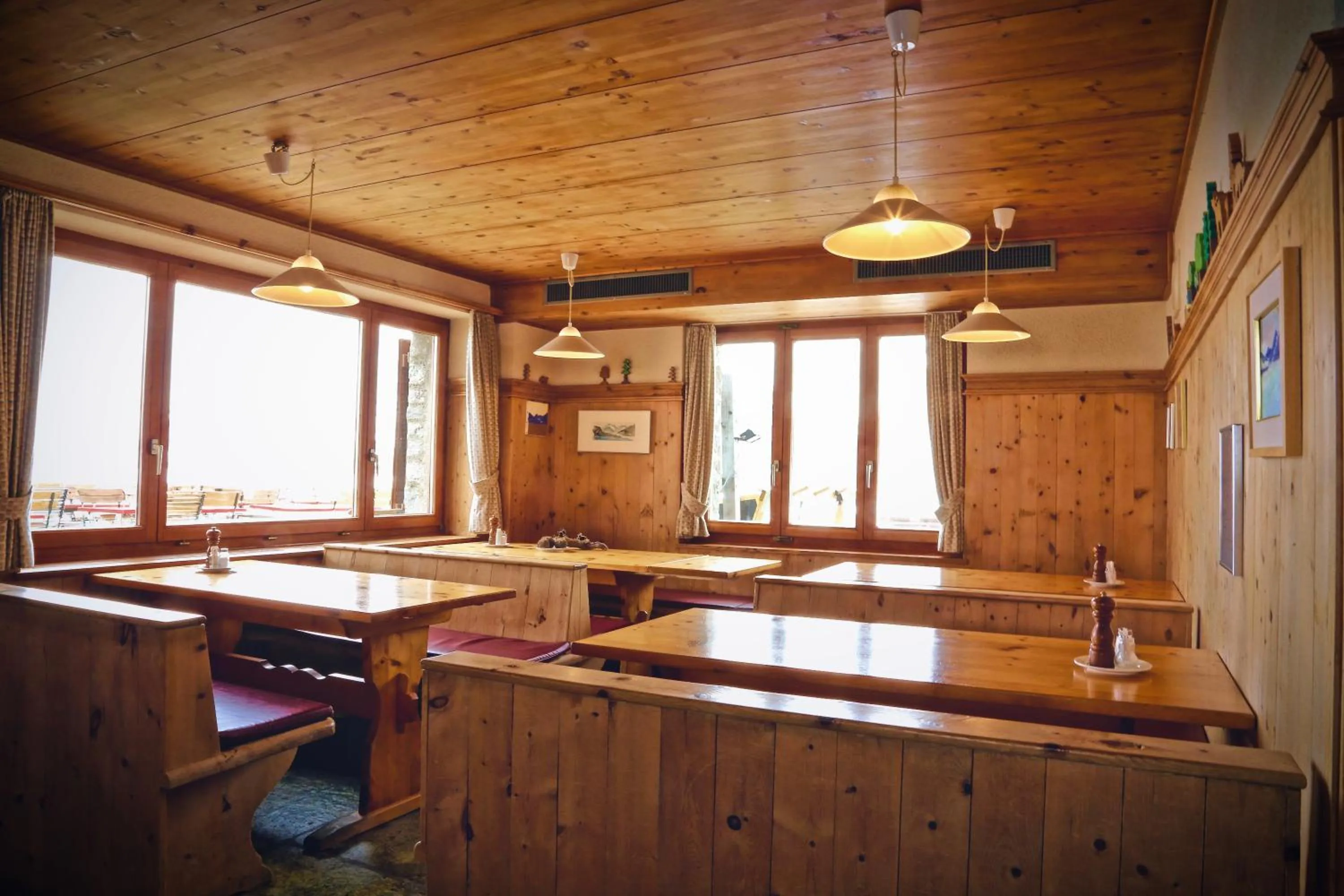 Lake view in Hotel Ristorante Lagrev