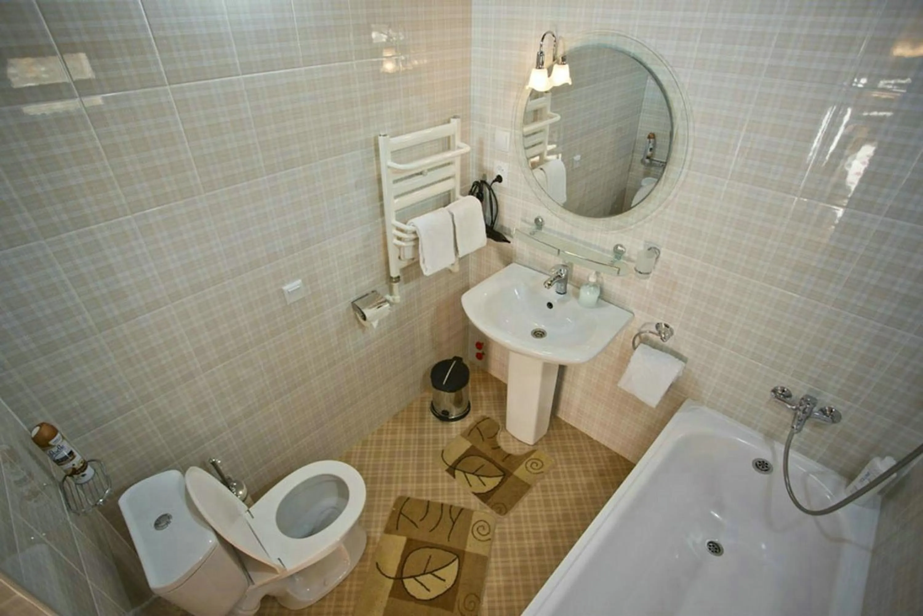 Bathroom in Amulet Hotel