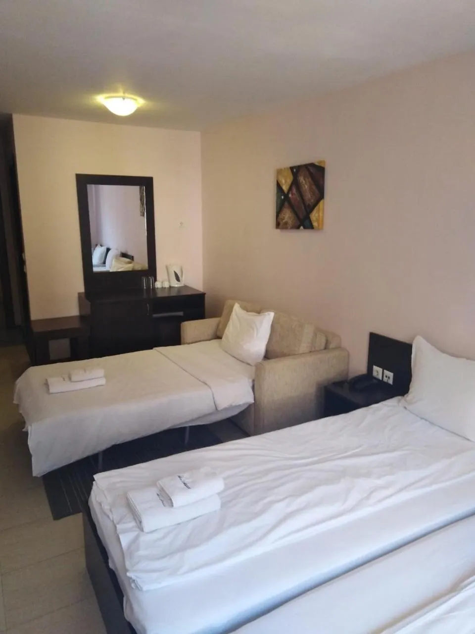 Bed in Maria-Antoaneta Residence