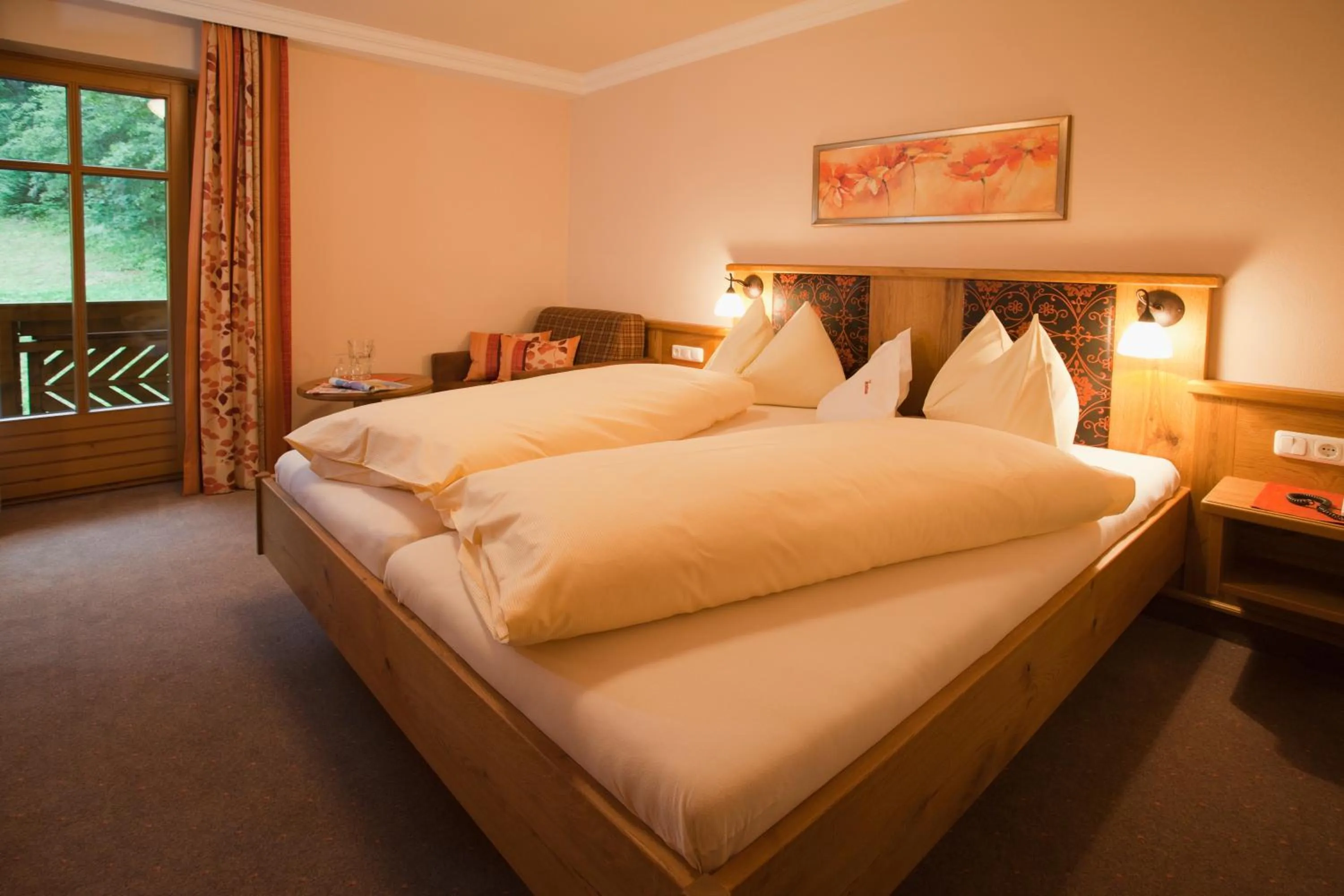 Bedroom, Bed in Wellness-Aparthotel Montana