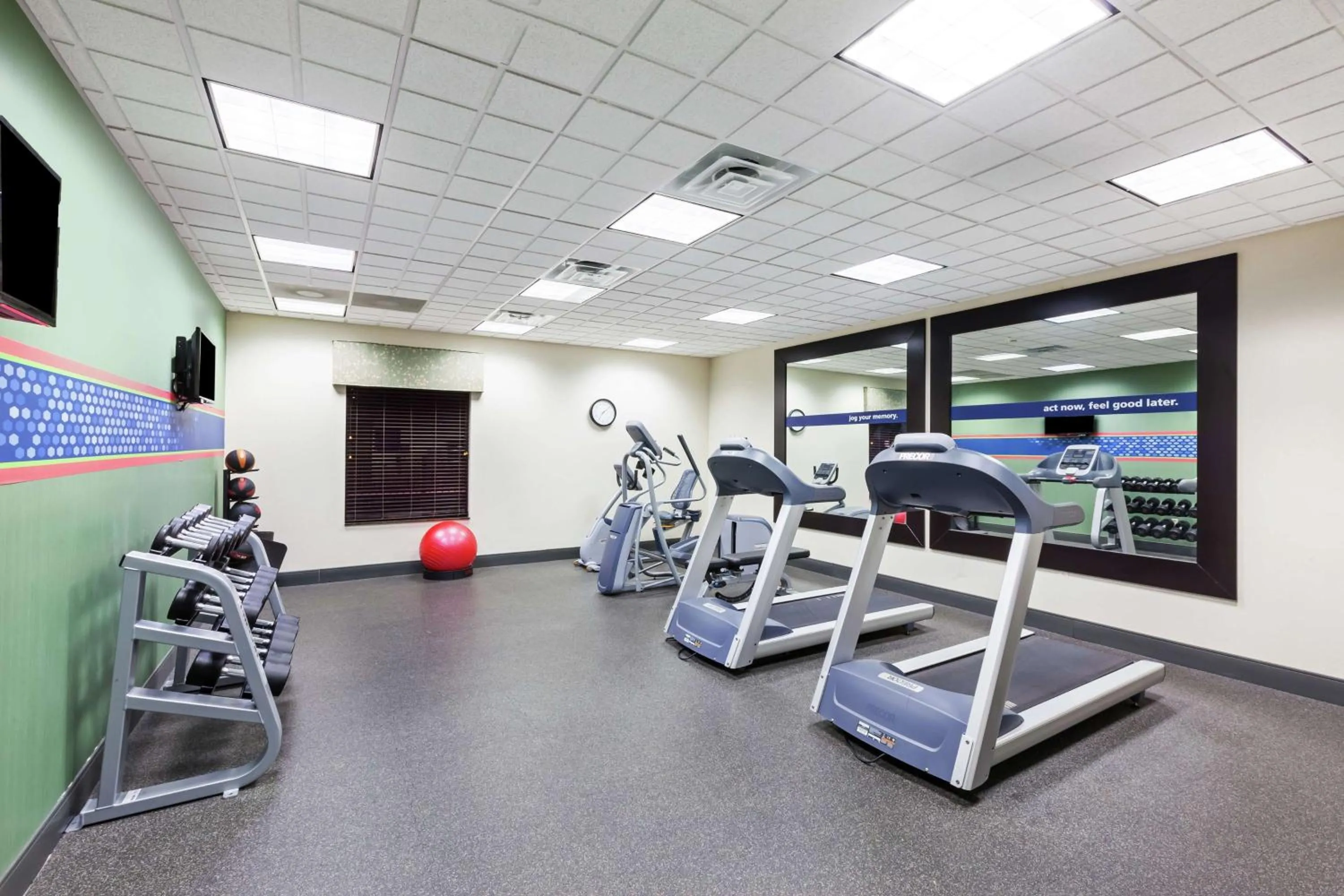 Fitness centre/facilities in Hampton Inn & Suites Shreveport/Bossier City at Airline Drive