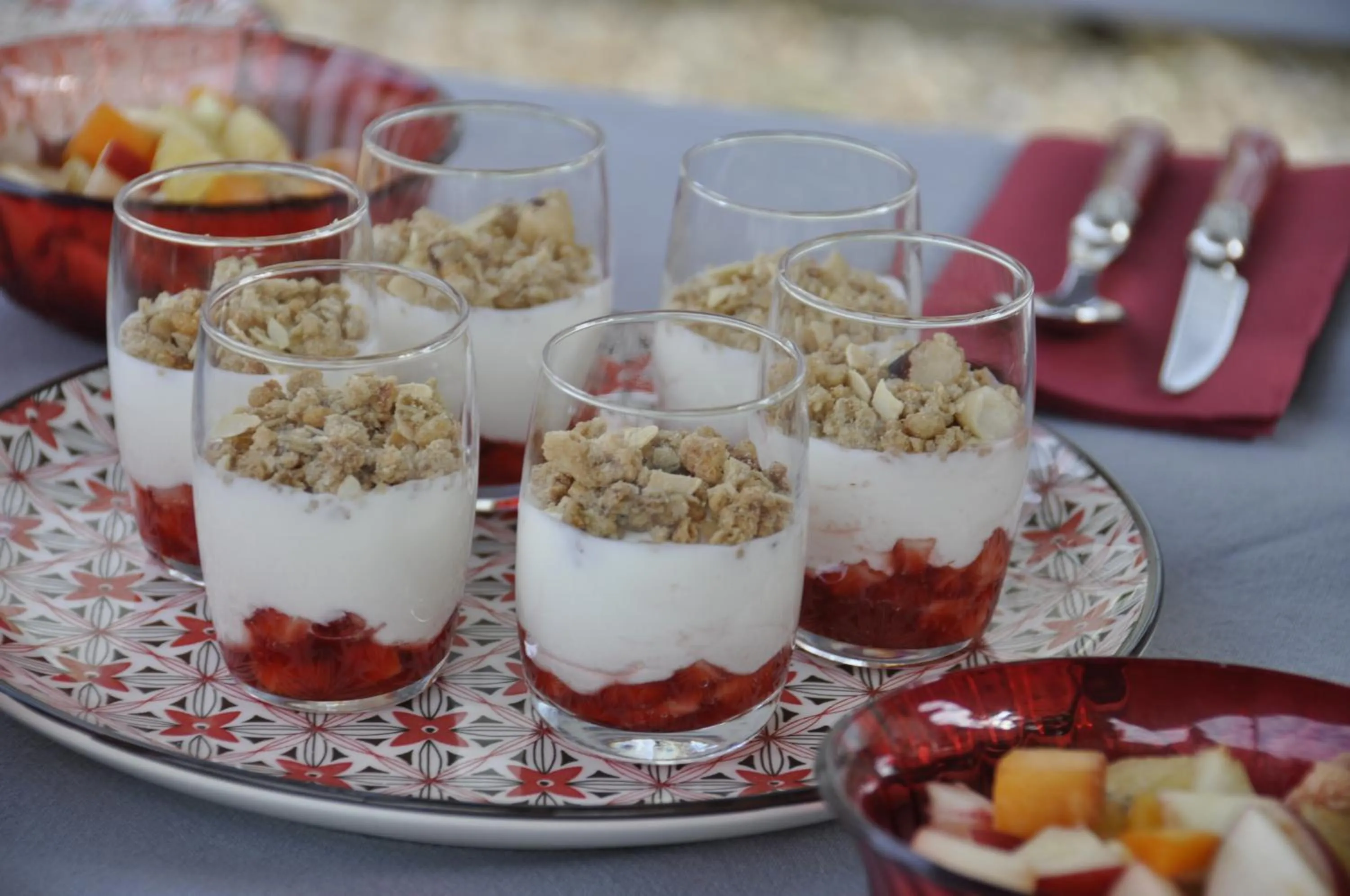 Breakfast in La Ferme Blanche