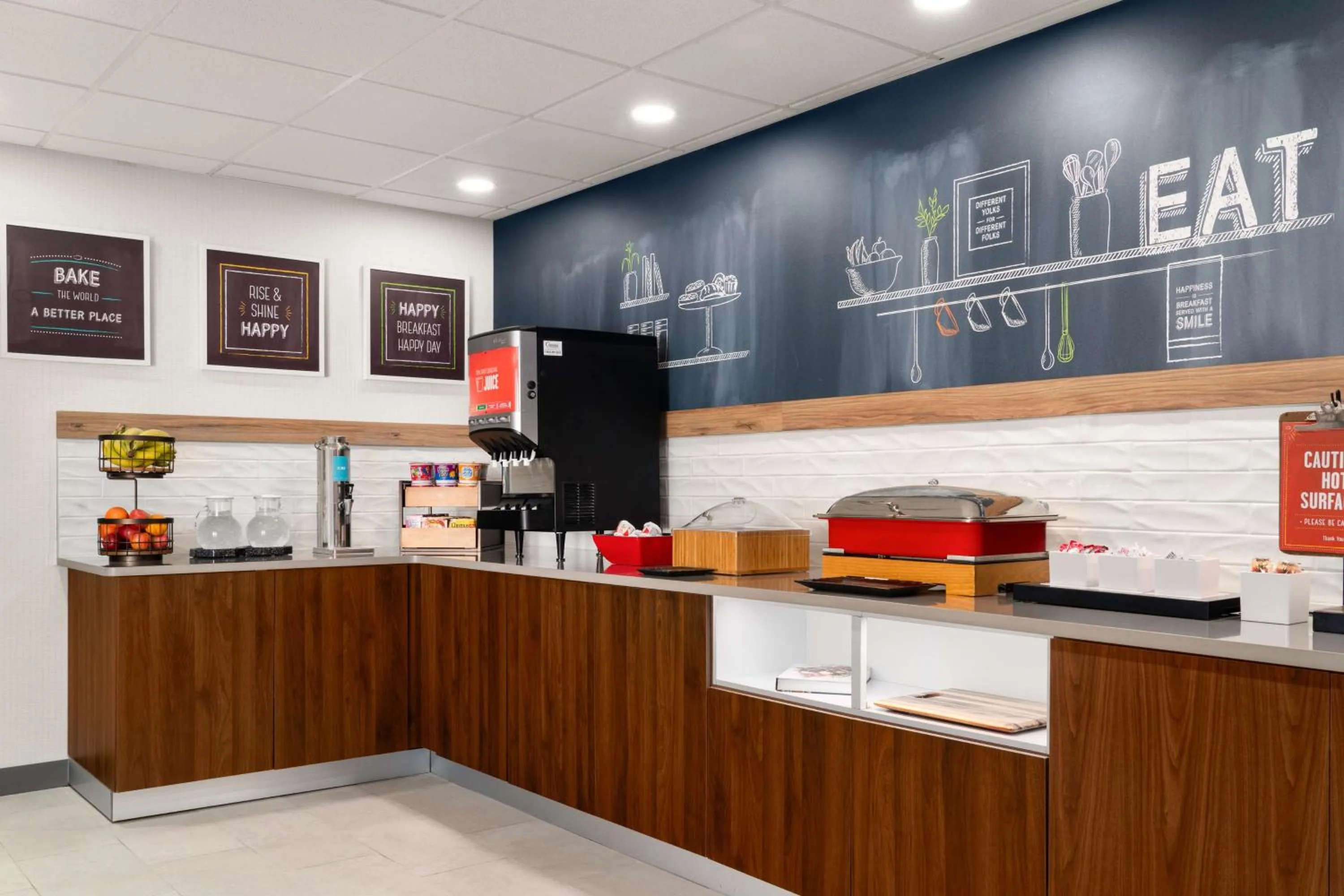 Breakfast in Hampton Inn Sturbridge