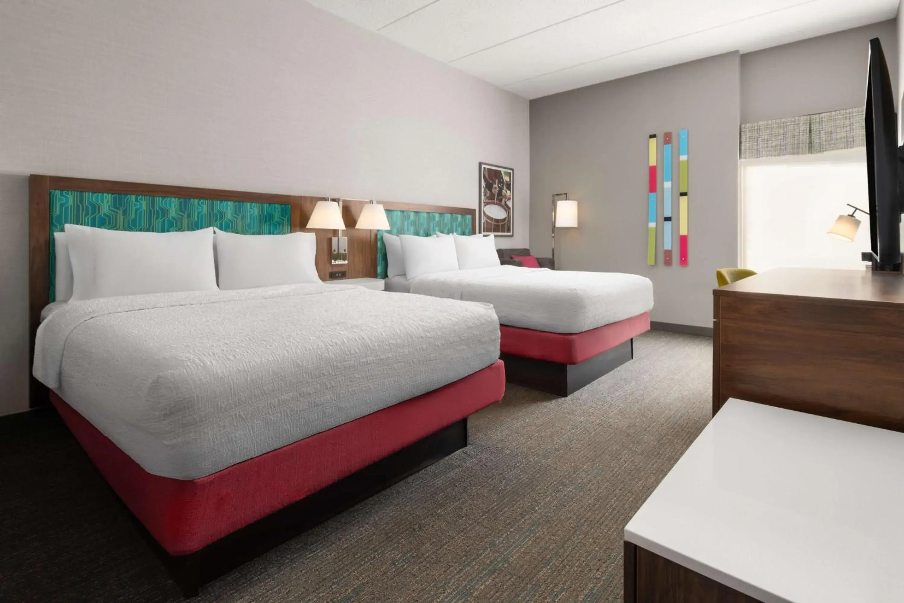 Queen Room with Two Queen Beds in Hampton Inn Sturbridge Queen Room with Two Queen Beds in Hampton Inn Sturbridge