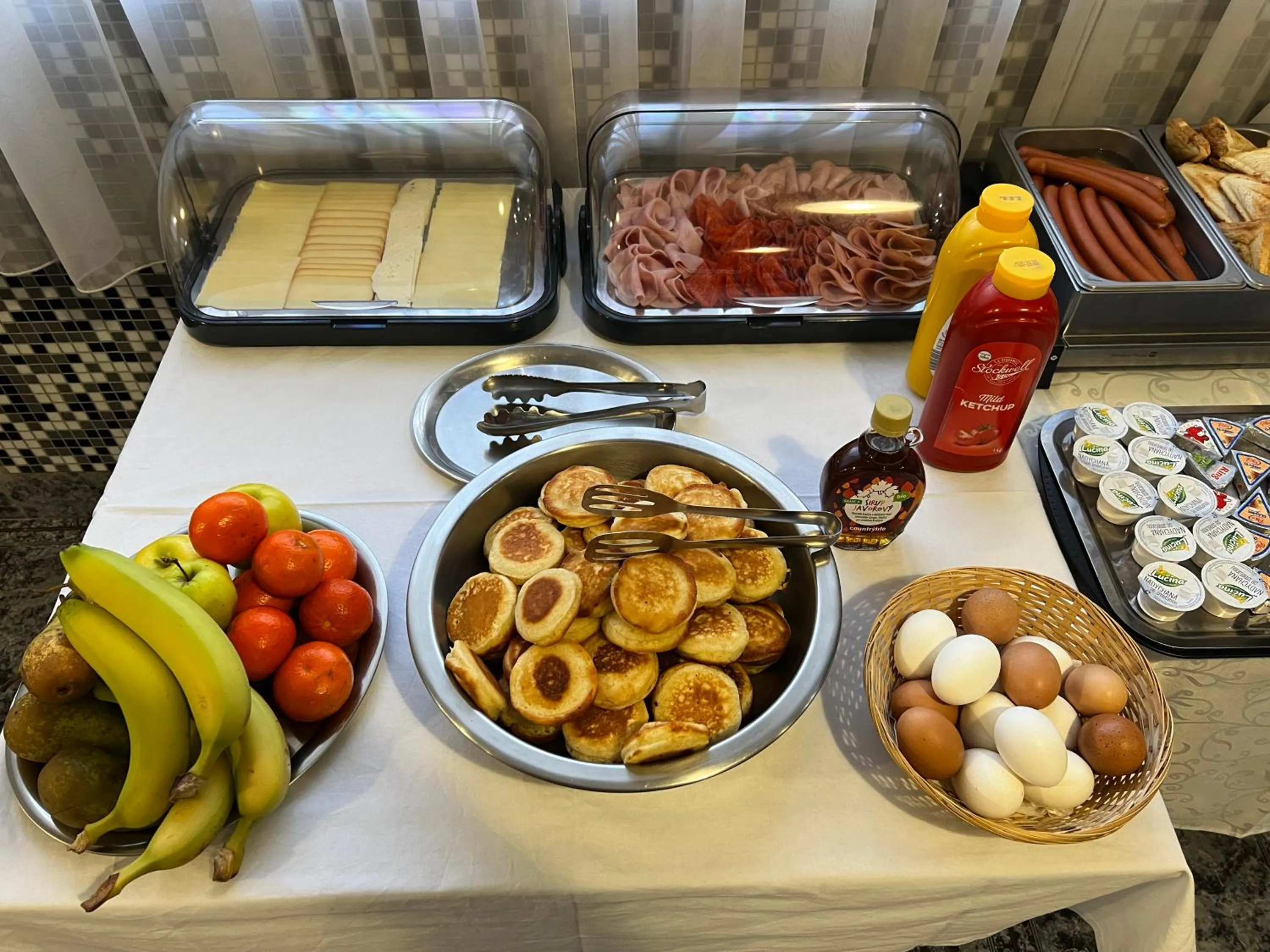 Breakfast in Hotel Bohemia Excellent