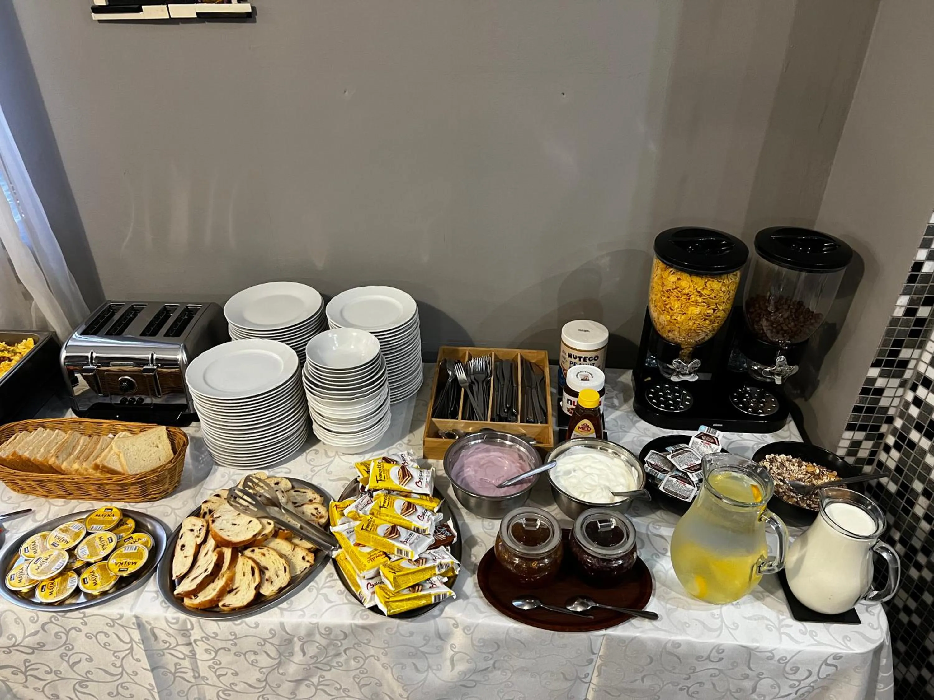 Breakfast in Hotel Bohemia Excellent