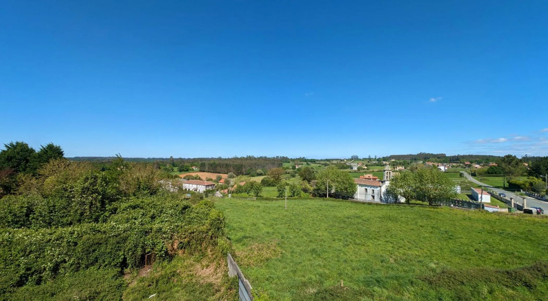 Mountain view in Duerming Villa de Arzúa