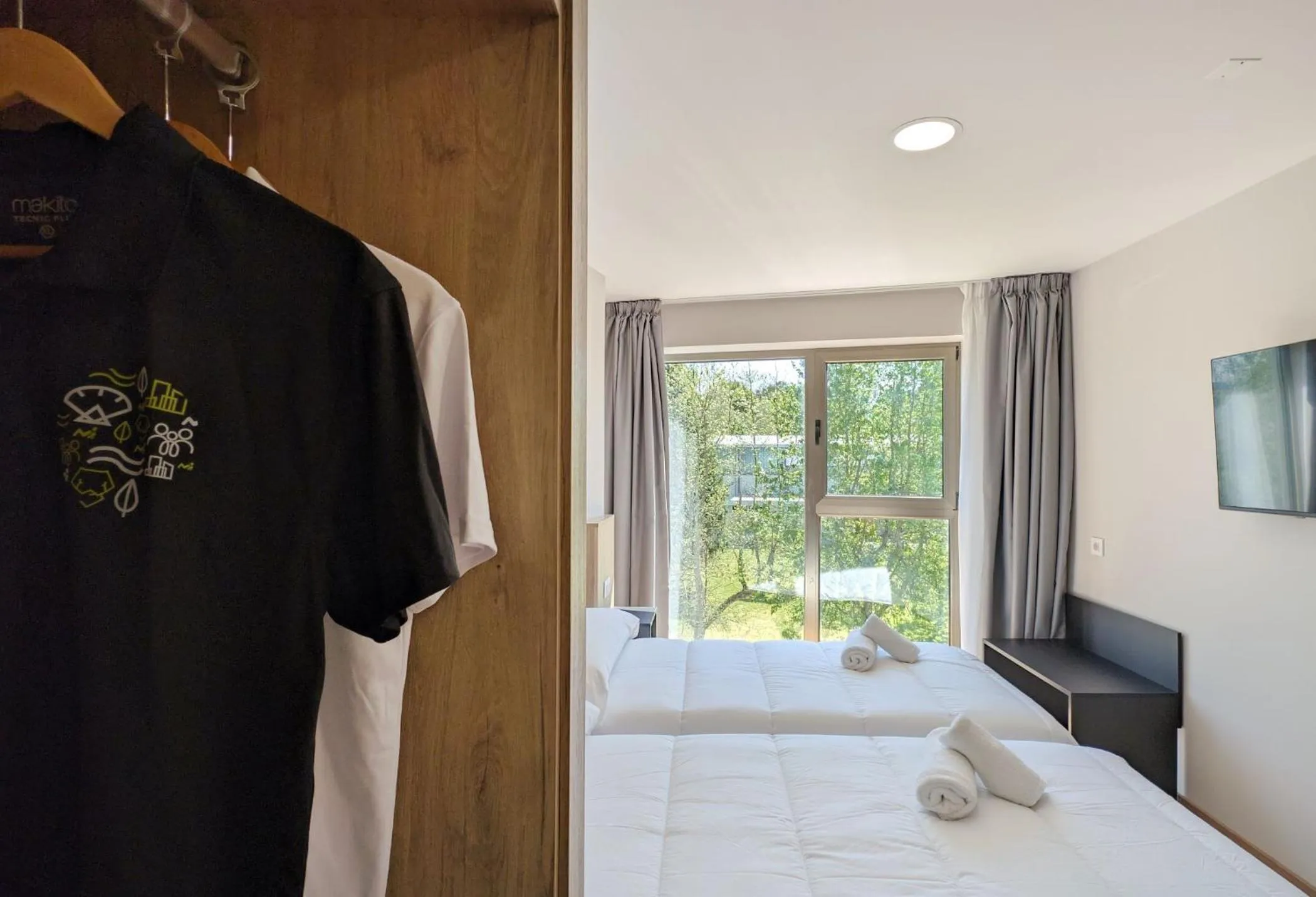 Bedroom, Bed in Duerming Villa de Arzúa