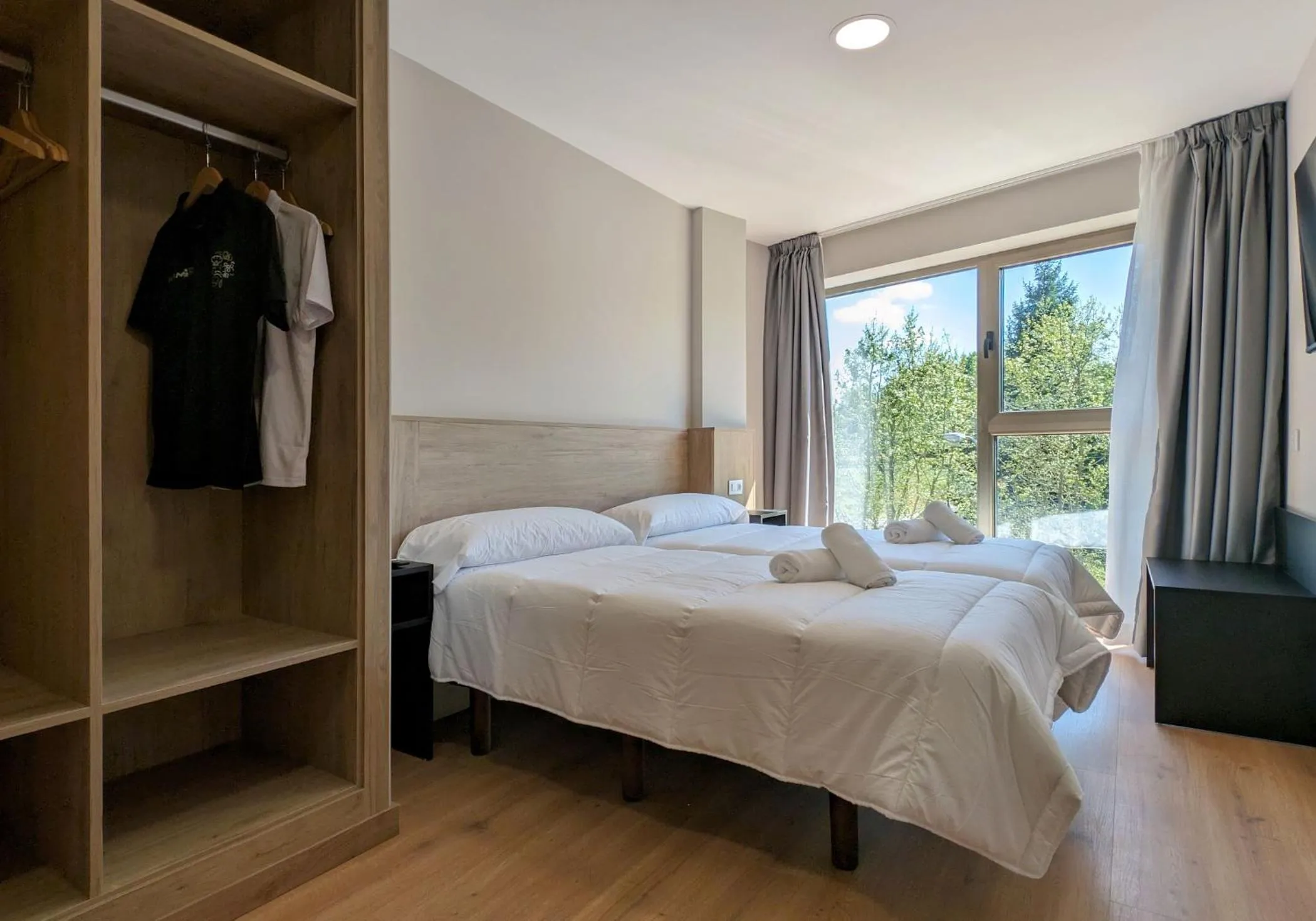 Bedroom, Bed in Duerming Villa de Arzúa
