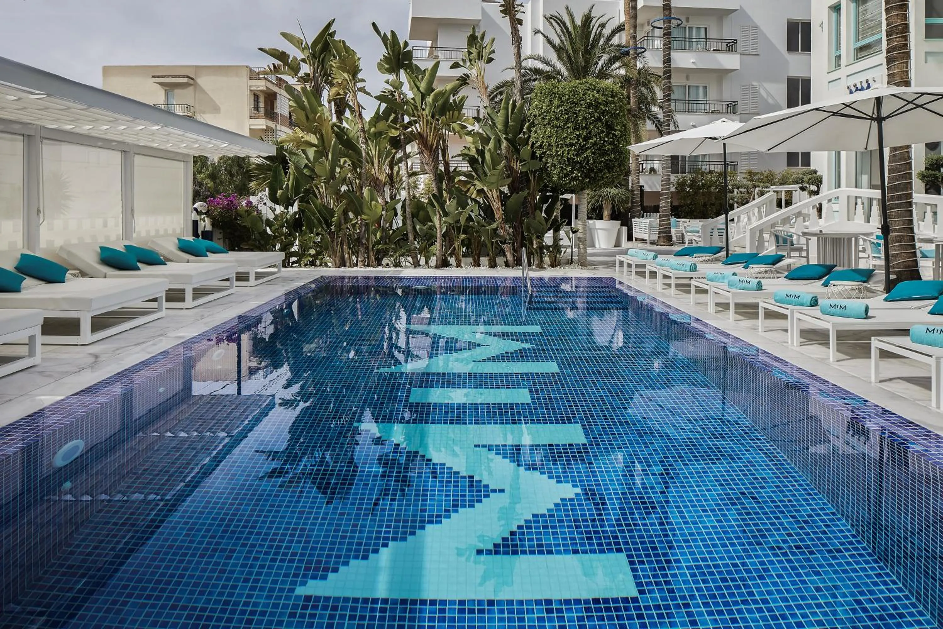 Swimming pool in MIM Ibiza Member of Melia Collection