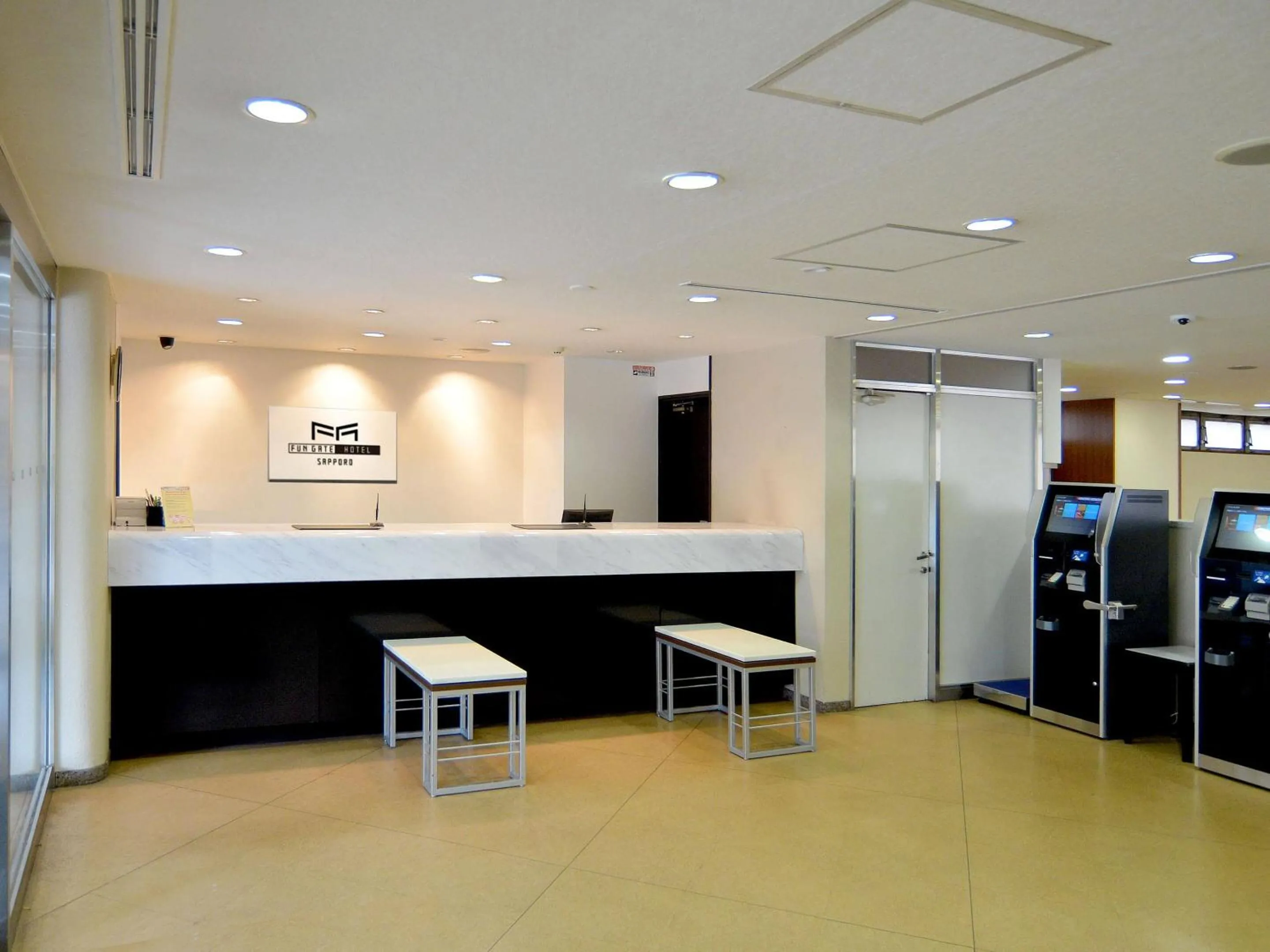 Lobby or reception in FUN GATE HOTEL Sapporo