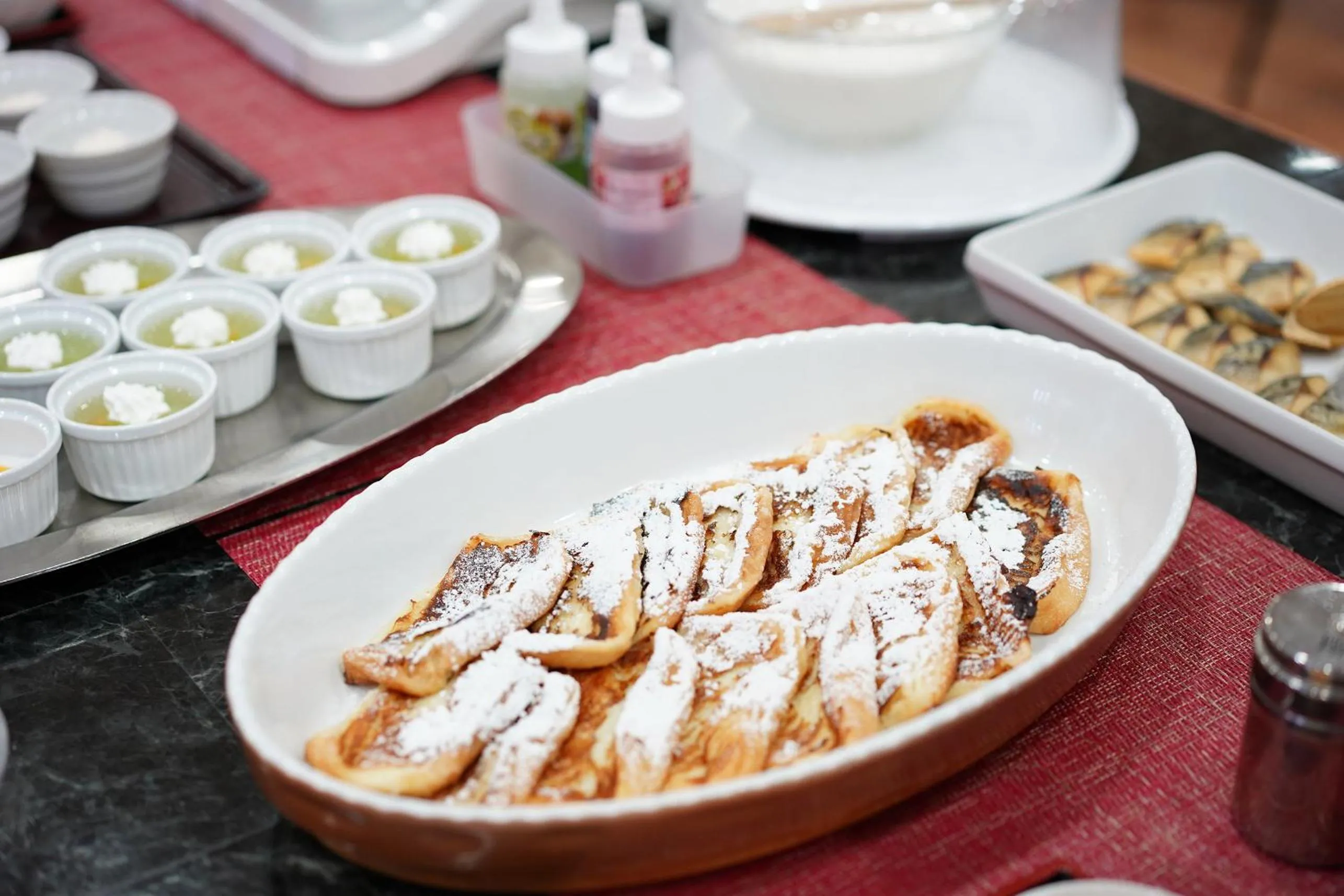 Buffet breakfast in Hotel Raffinato Sapporo