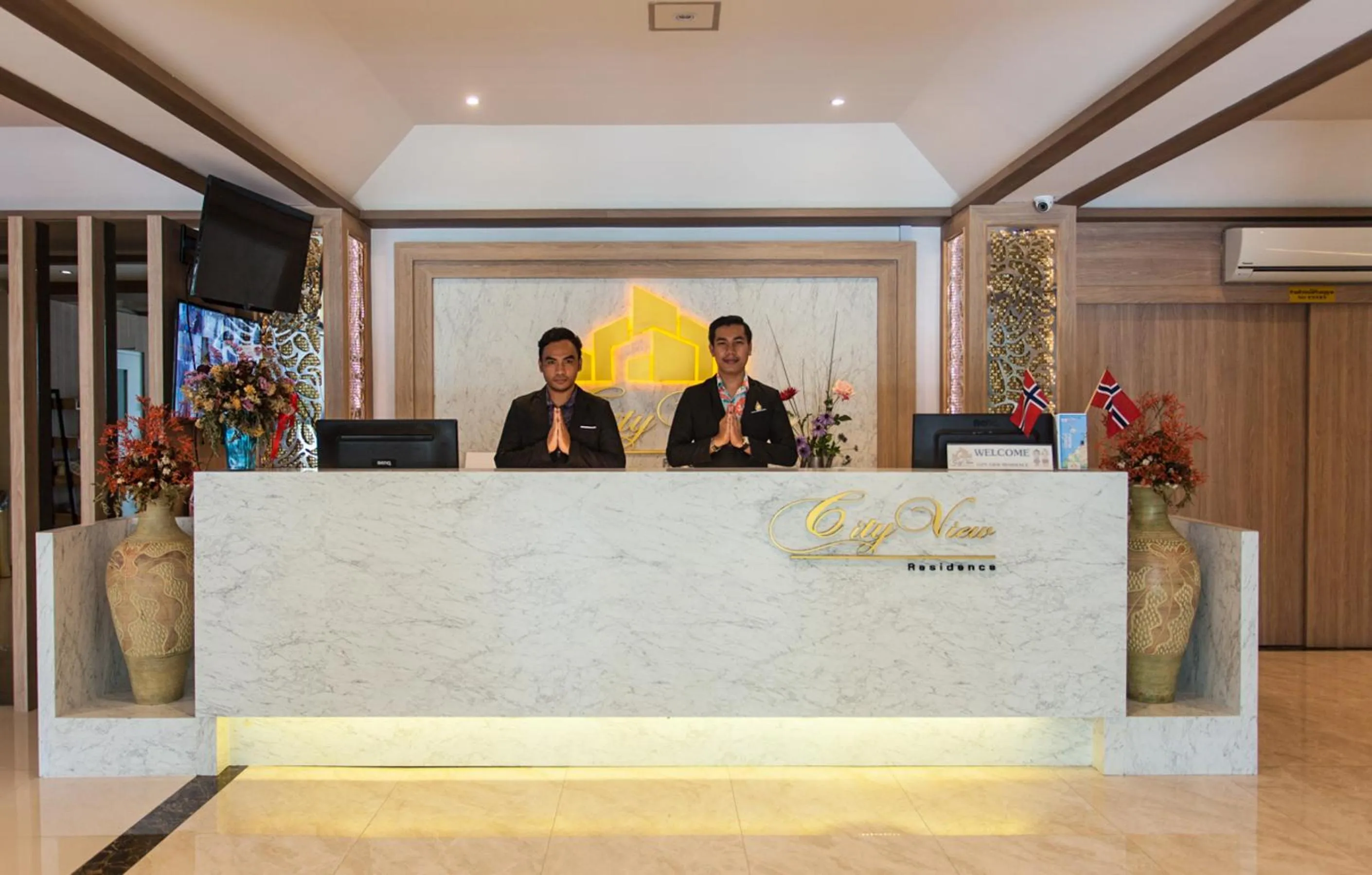 Lobby or reception in City View Residence