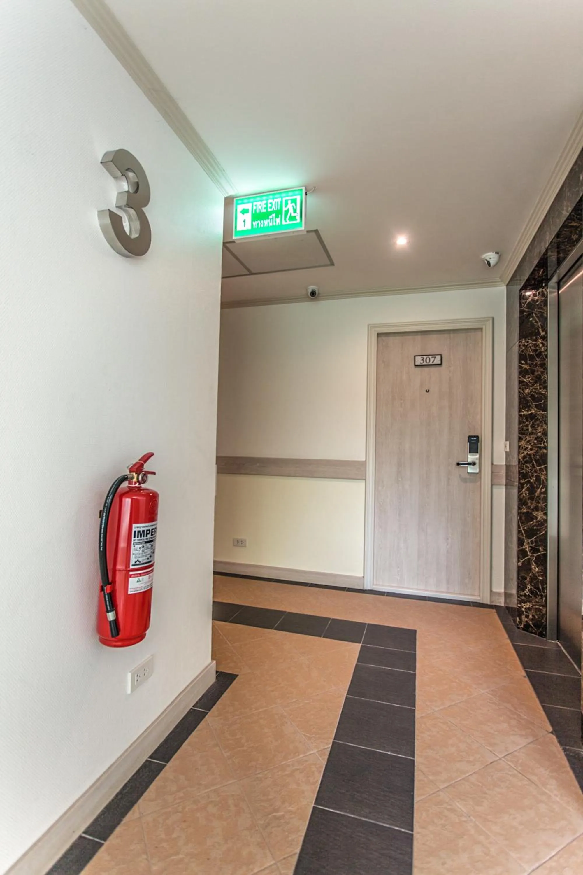 Area and facilities in City View Residence