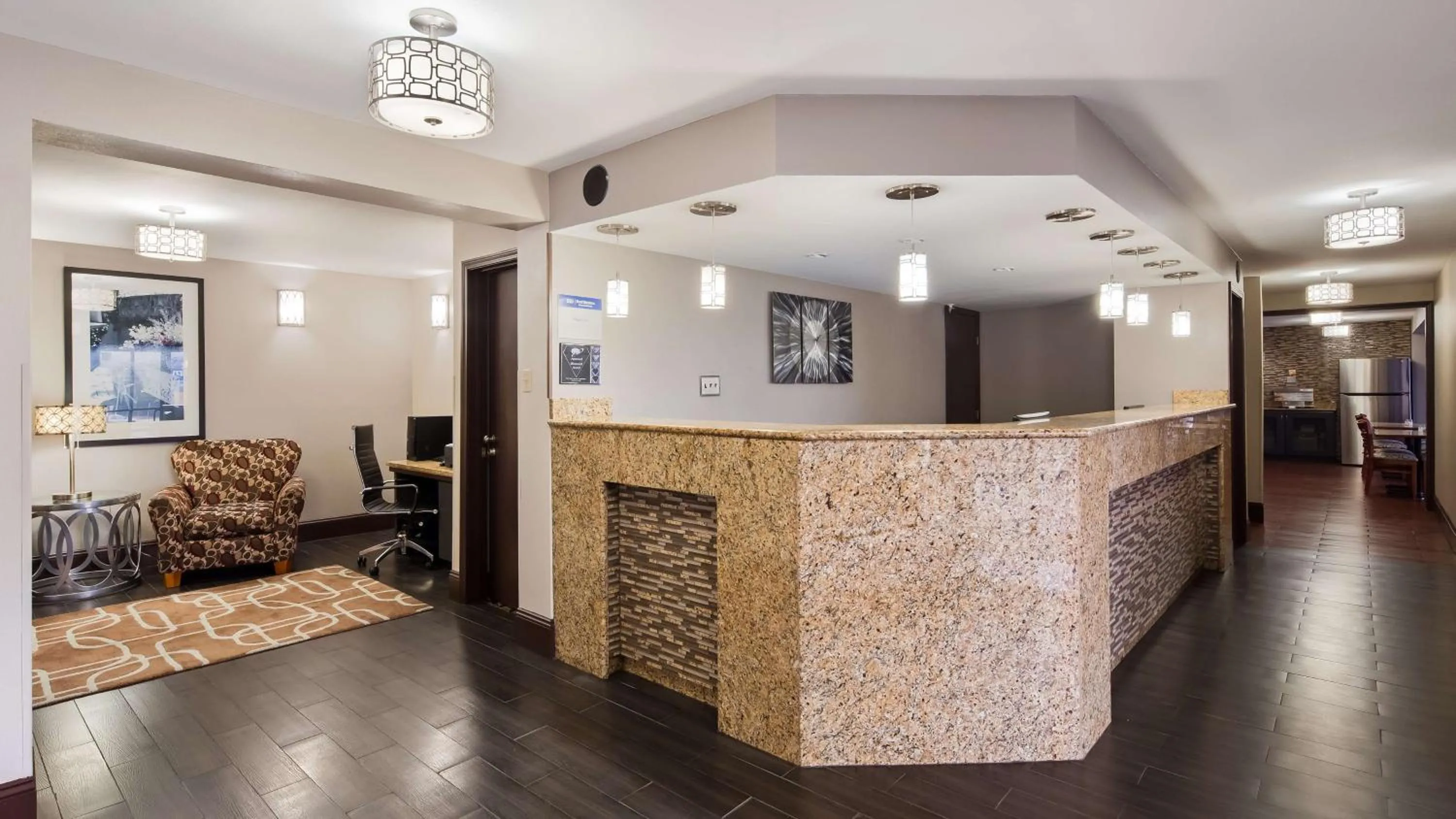 Lobby or reception in Best Western Coachlight