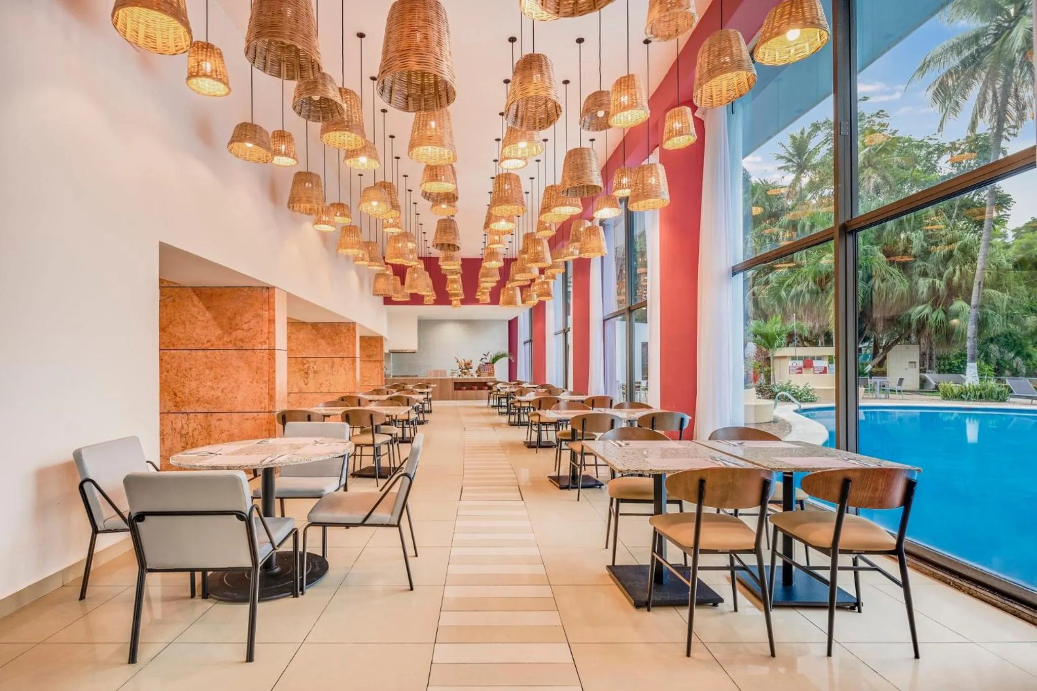 Restaurant/places to eat in Fiesta Inn Villahermosa Cencali