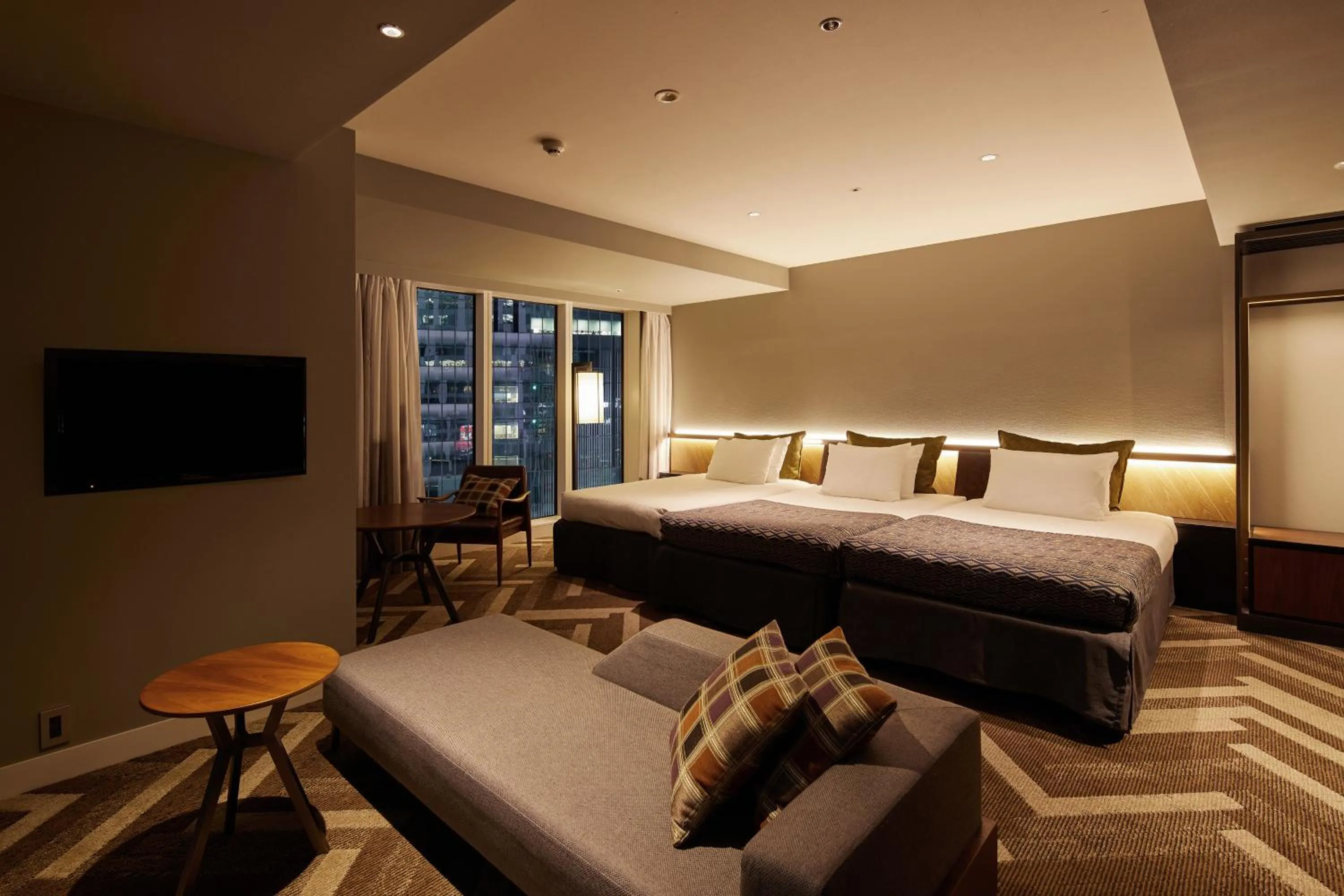 Bedroom, Bed in SHIBUYA STREAM HOTEL formerly Shibuya Stream Excel Hotel Tokyu