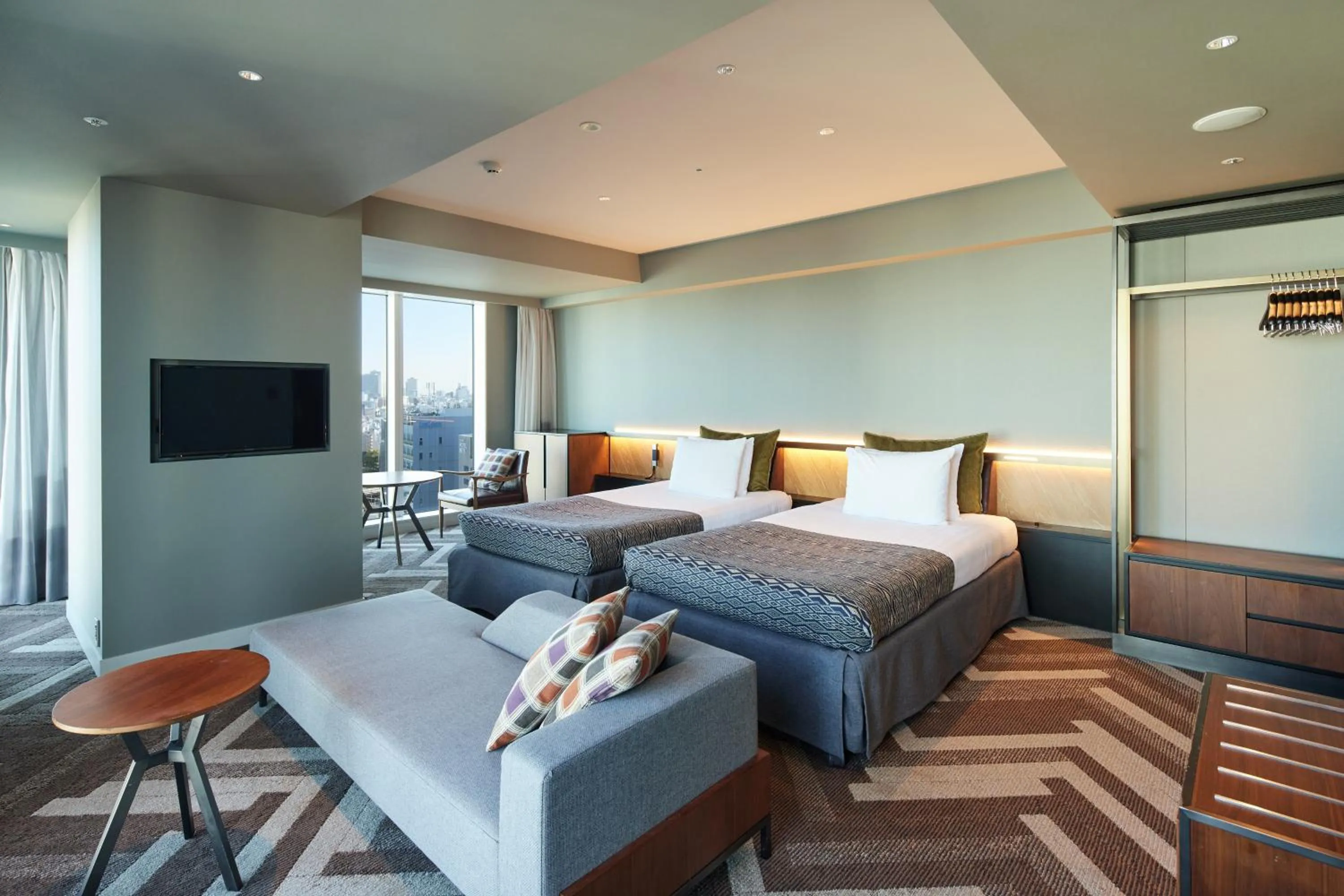 Bedroom, Bed in SHIBUYA STREAM HOTEL formerly Shibuya Stream Excel Hotel Tokyu