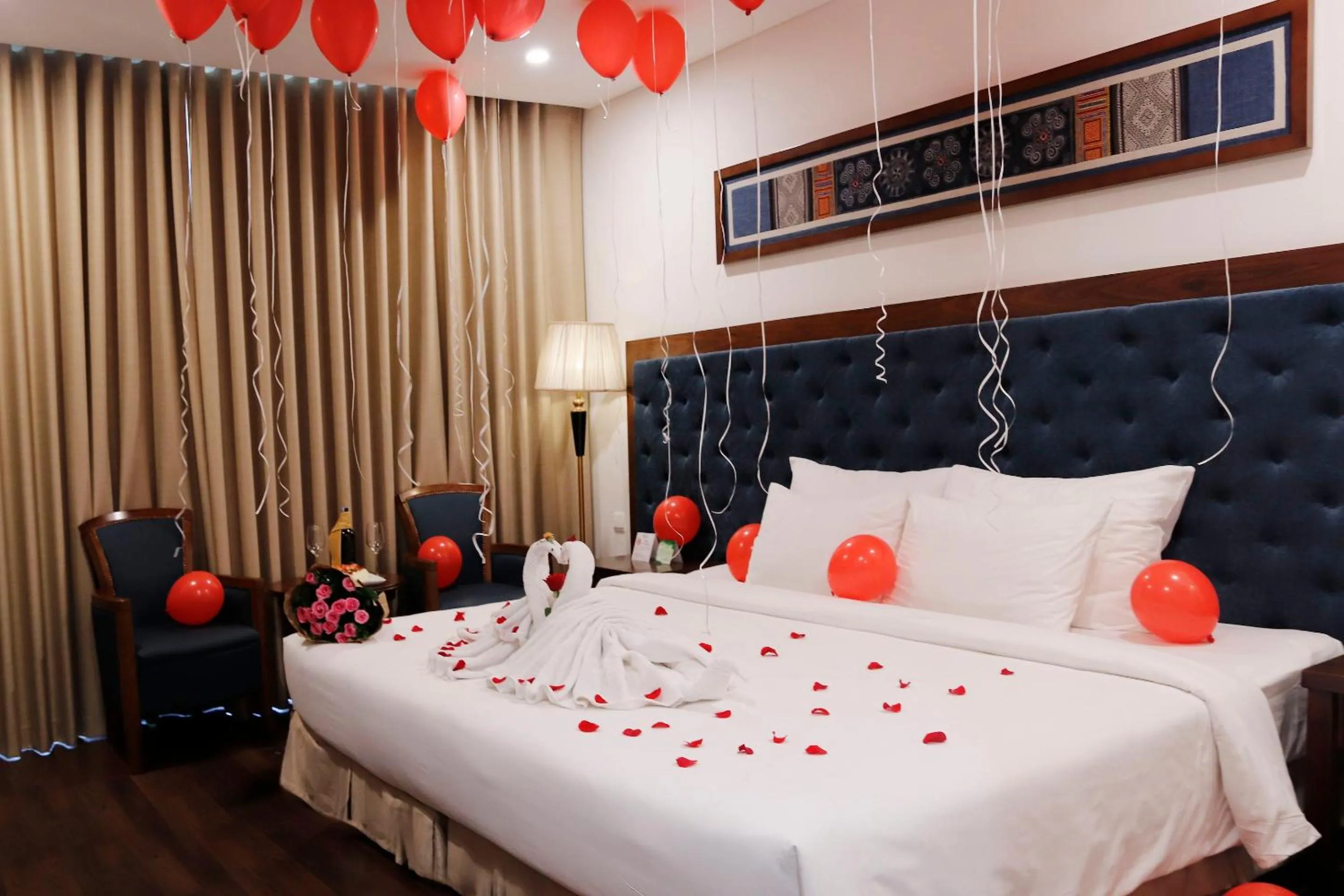 Bed in Balcona Hotel Da Nang